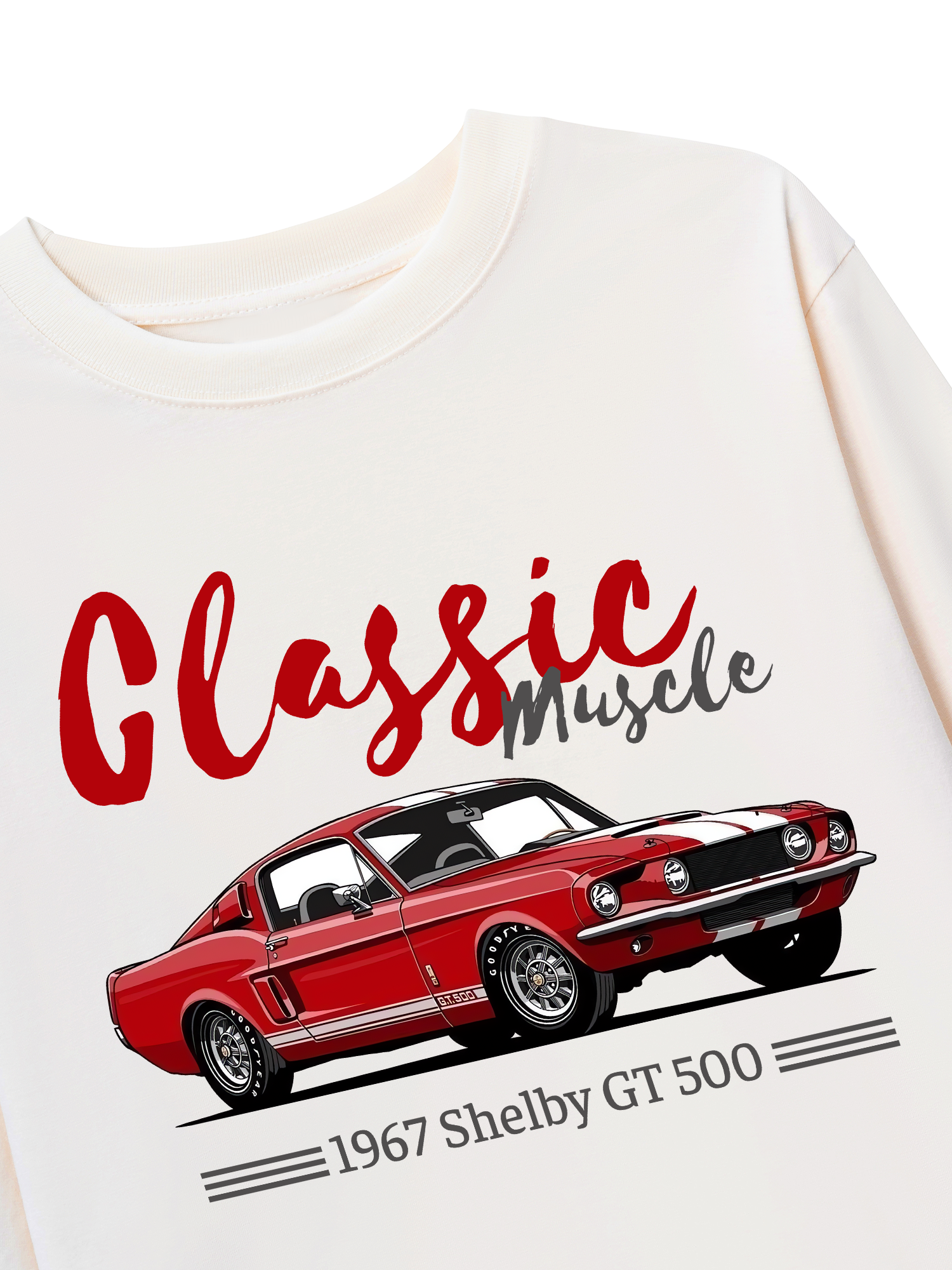 Áo Thun Dài Tay Ford Classic Muscle