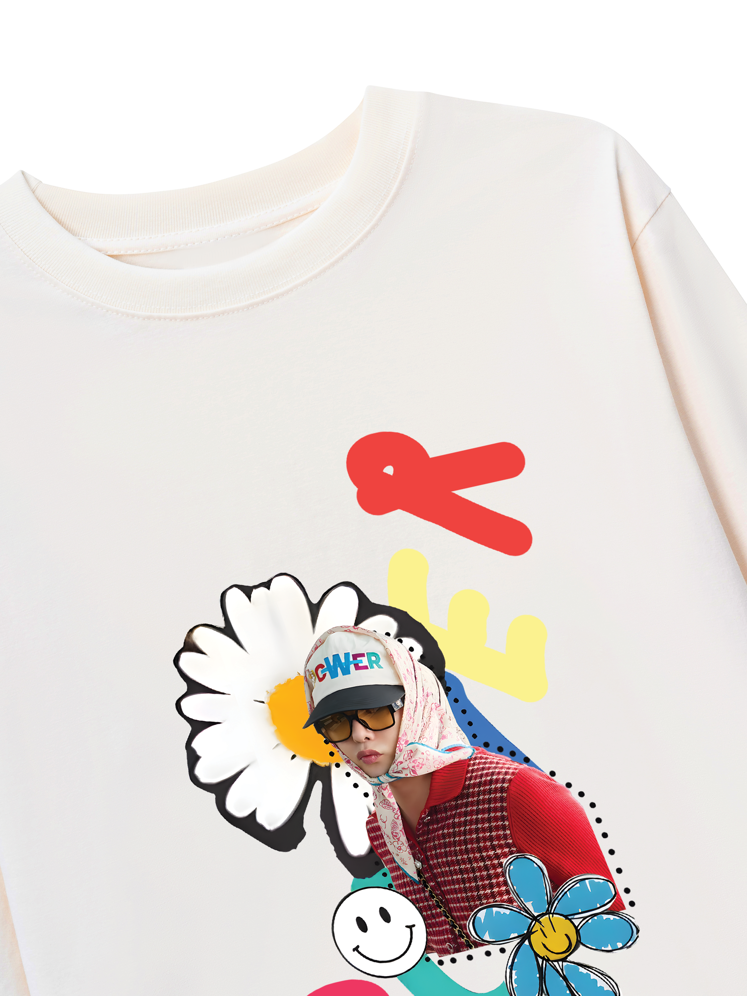 Áo Thun Dài Tay Floral Power Daisy Flower X GD