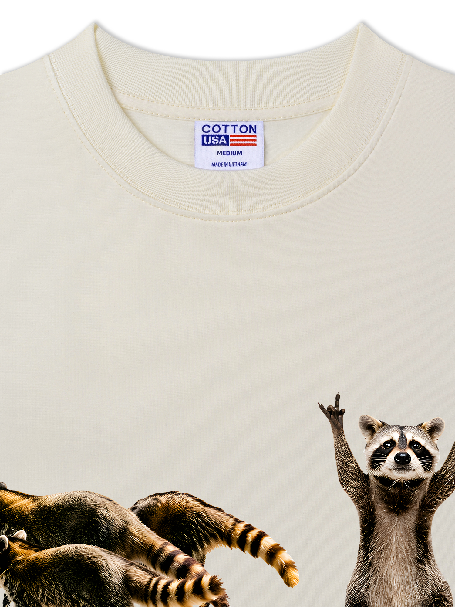 Áo Thun Relaxed Fit I Just Gotta Be Me Raccoon