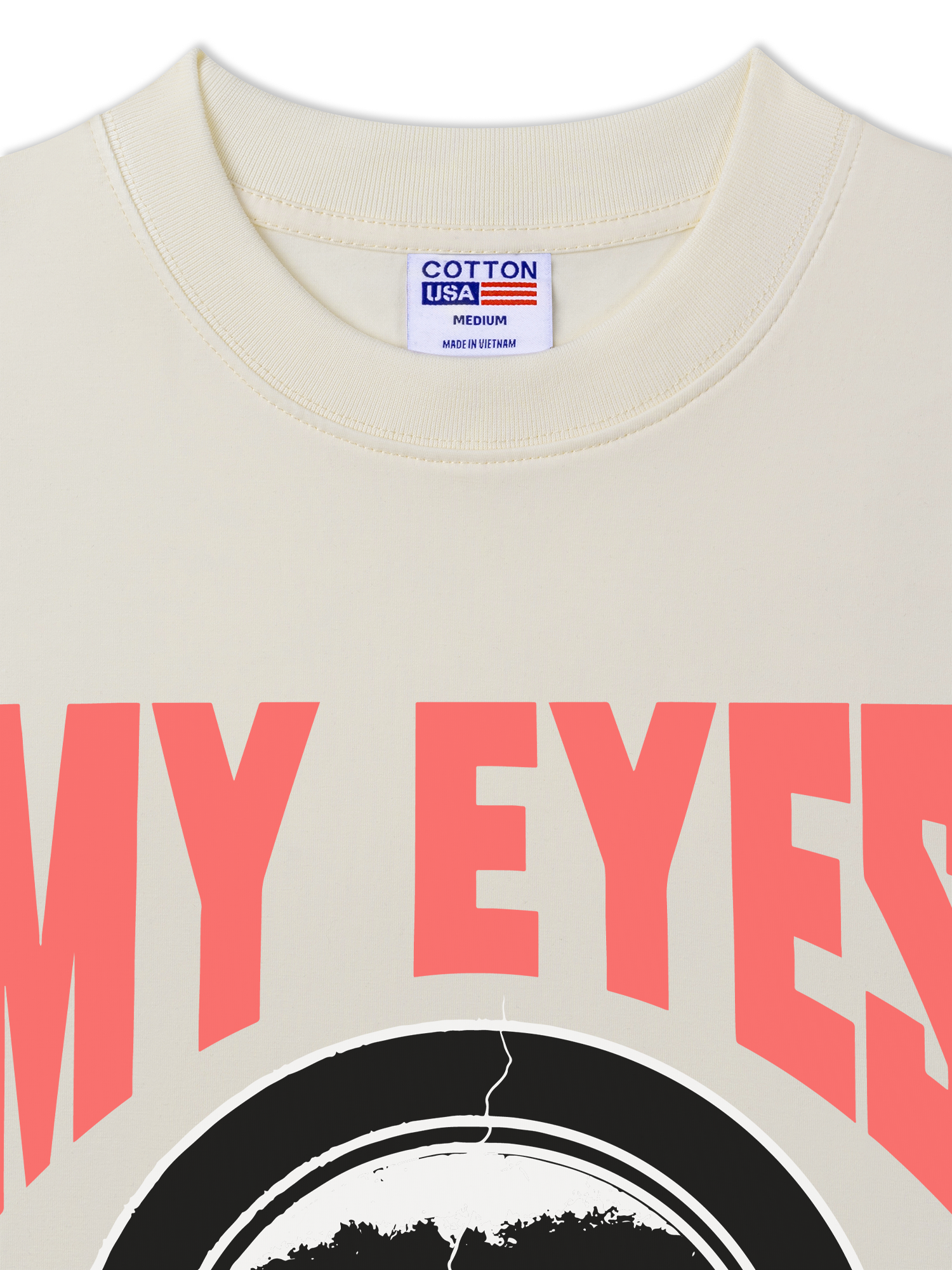 Áo Thun Relaxed Fit Rapper Travis Scott My Eyes