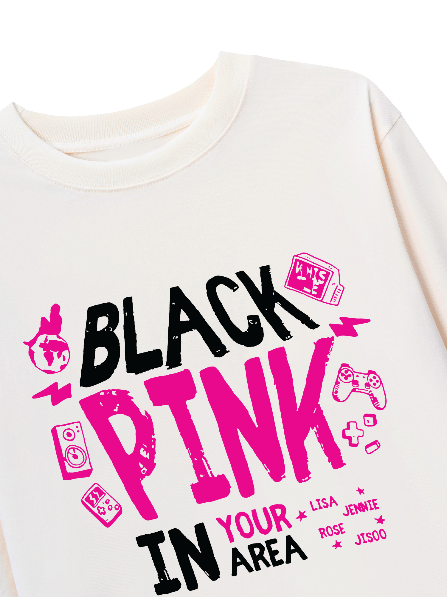 Áo Thun Dài Tay Black Pink In Your Area