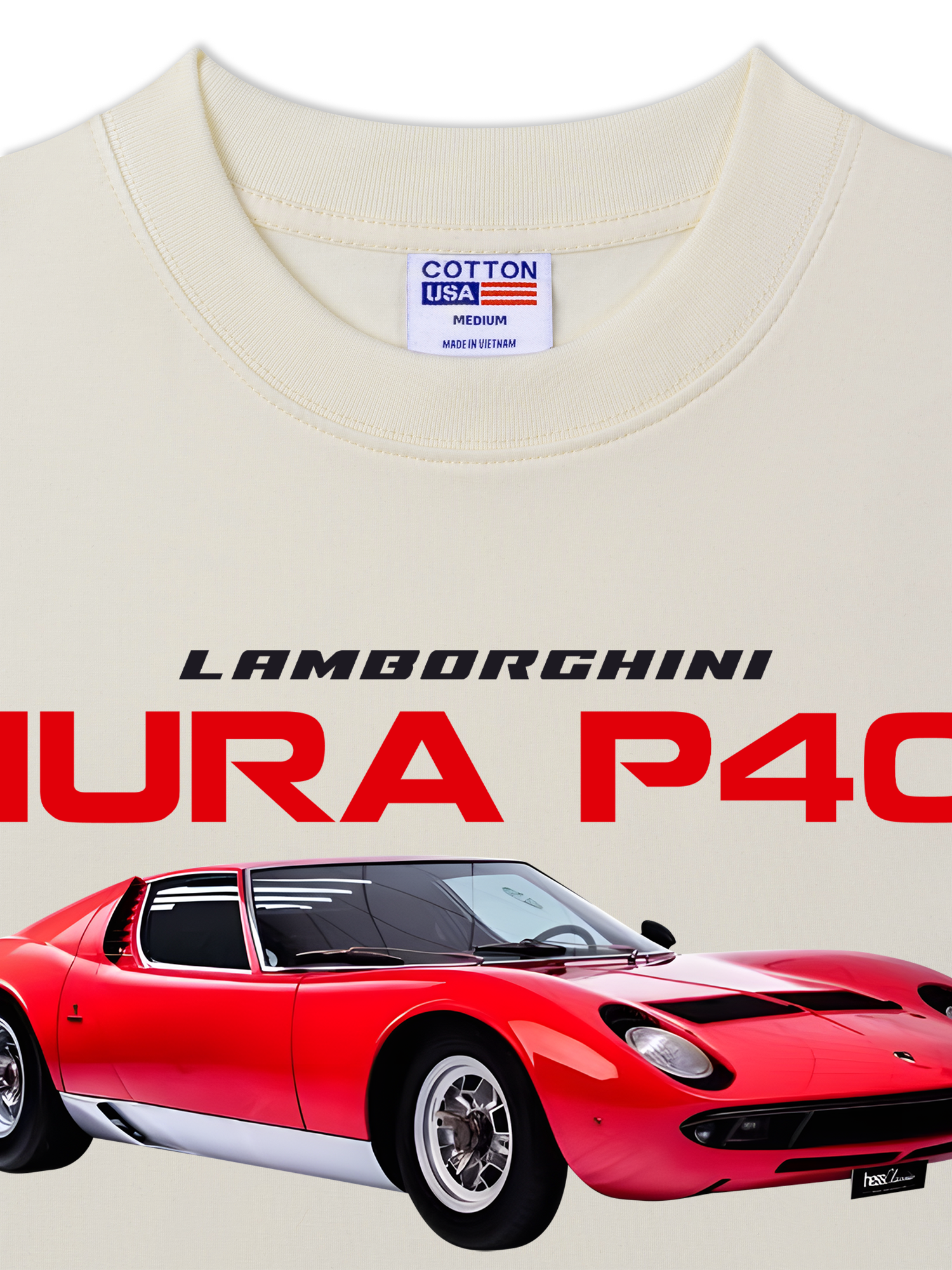 Áo Thun Relaxed Fit Lamborghini Miura P400
