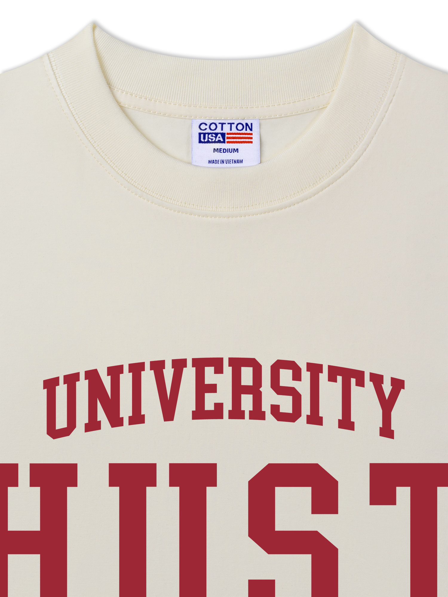 Áo Thun Relaxed Fit HUST University