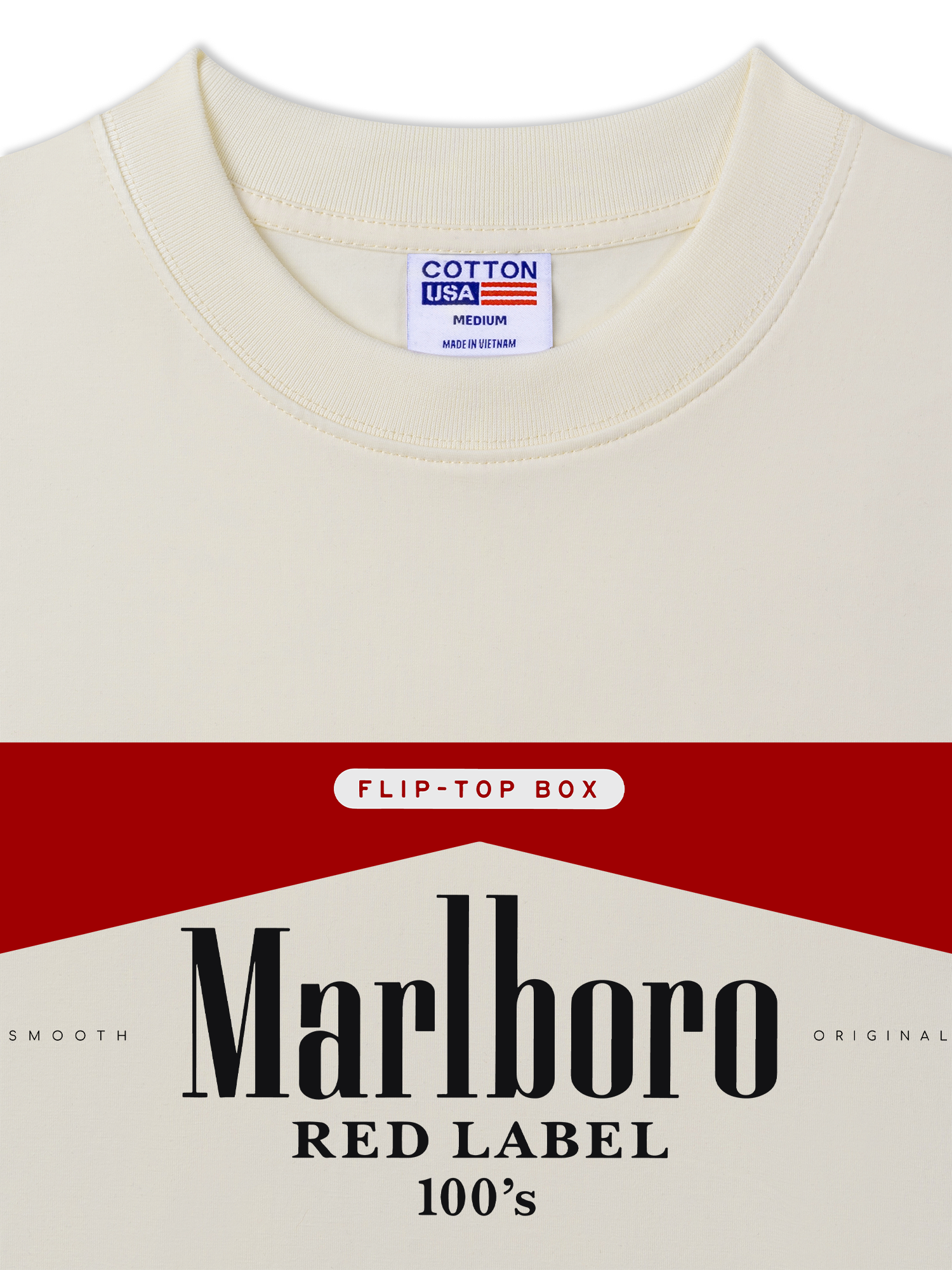 Áo Thun Relaxed Fit Marlboro Flip Top Box