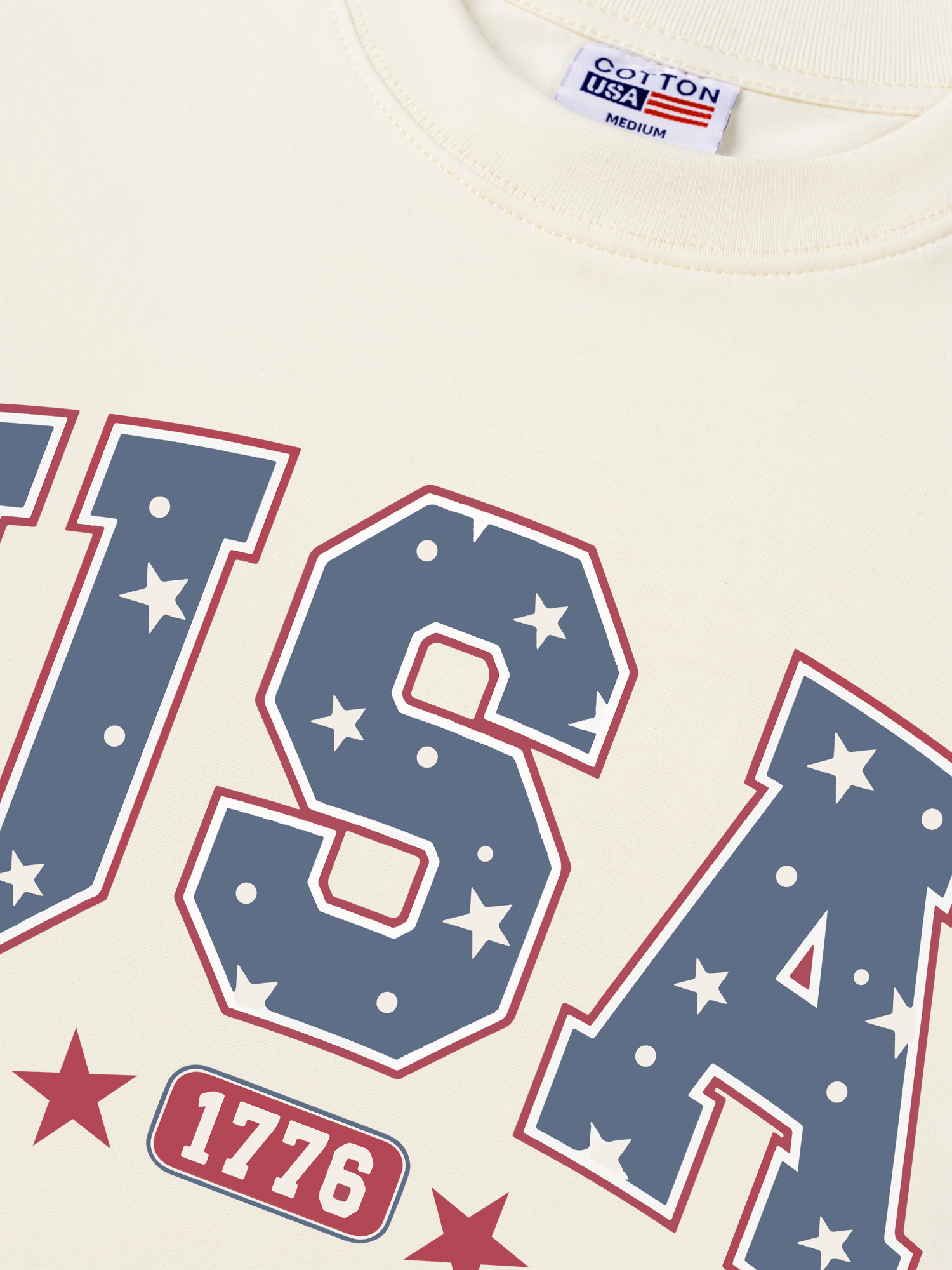 Áo Thun Relaxed USA Retro Star