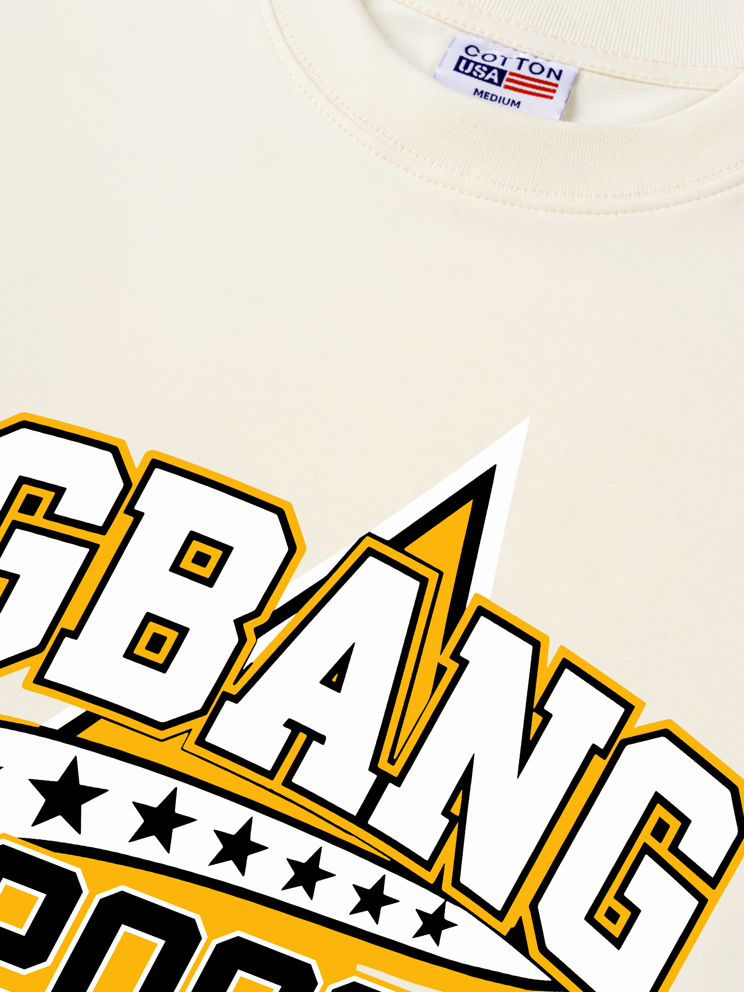 Áo Thun Relaxed Fit Golden Star Jersey No3