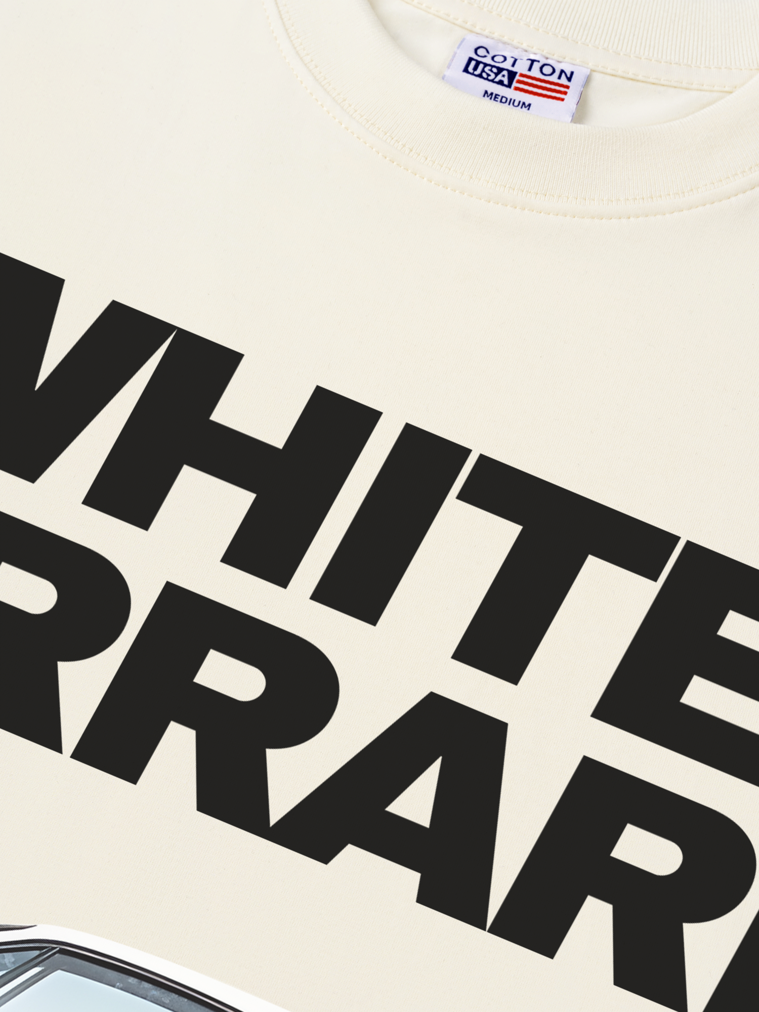 Áo Thun Relaxed Fit Ferrari White Brilliant