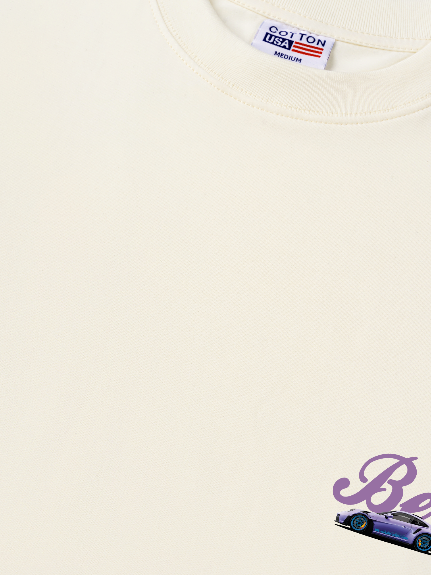 Áo Thun Relaxed Fit Violet Berry