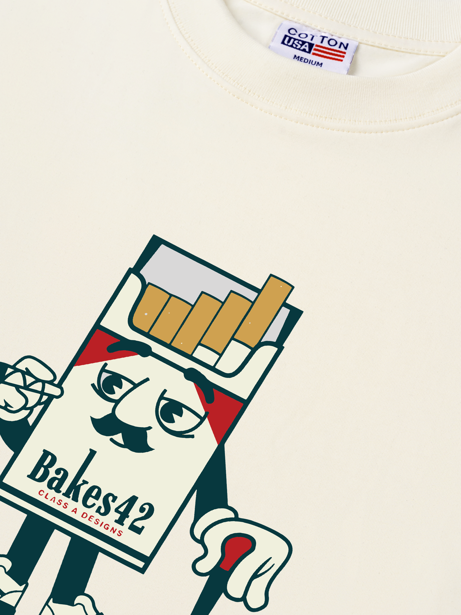 Áo Thun Relaxed Fit Marlboro Bakes 42 Mascot