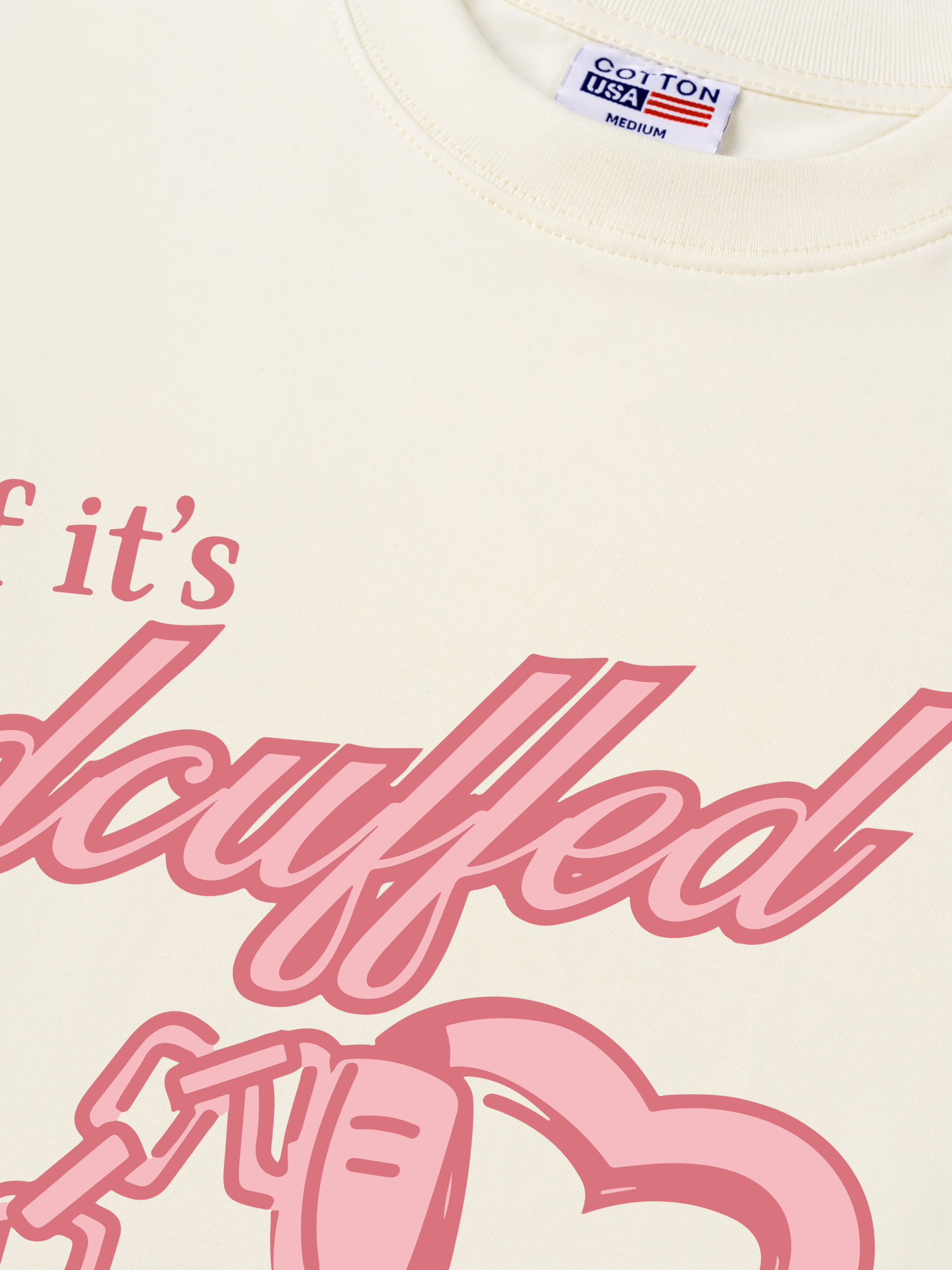 Áo Thun Relaxed Fit Love Handcuffed
