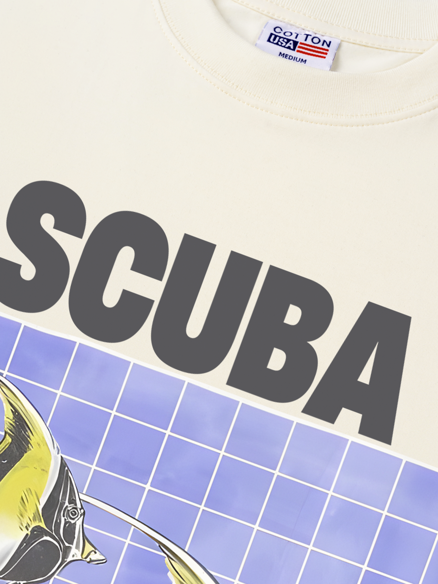 Áo Thun Relaxed Fit Tropical Scuba Paradise