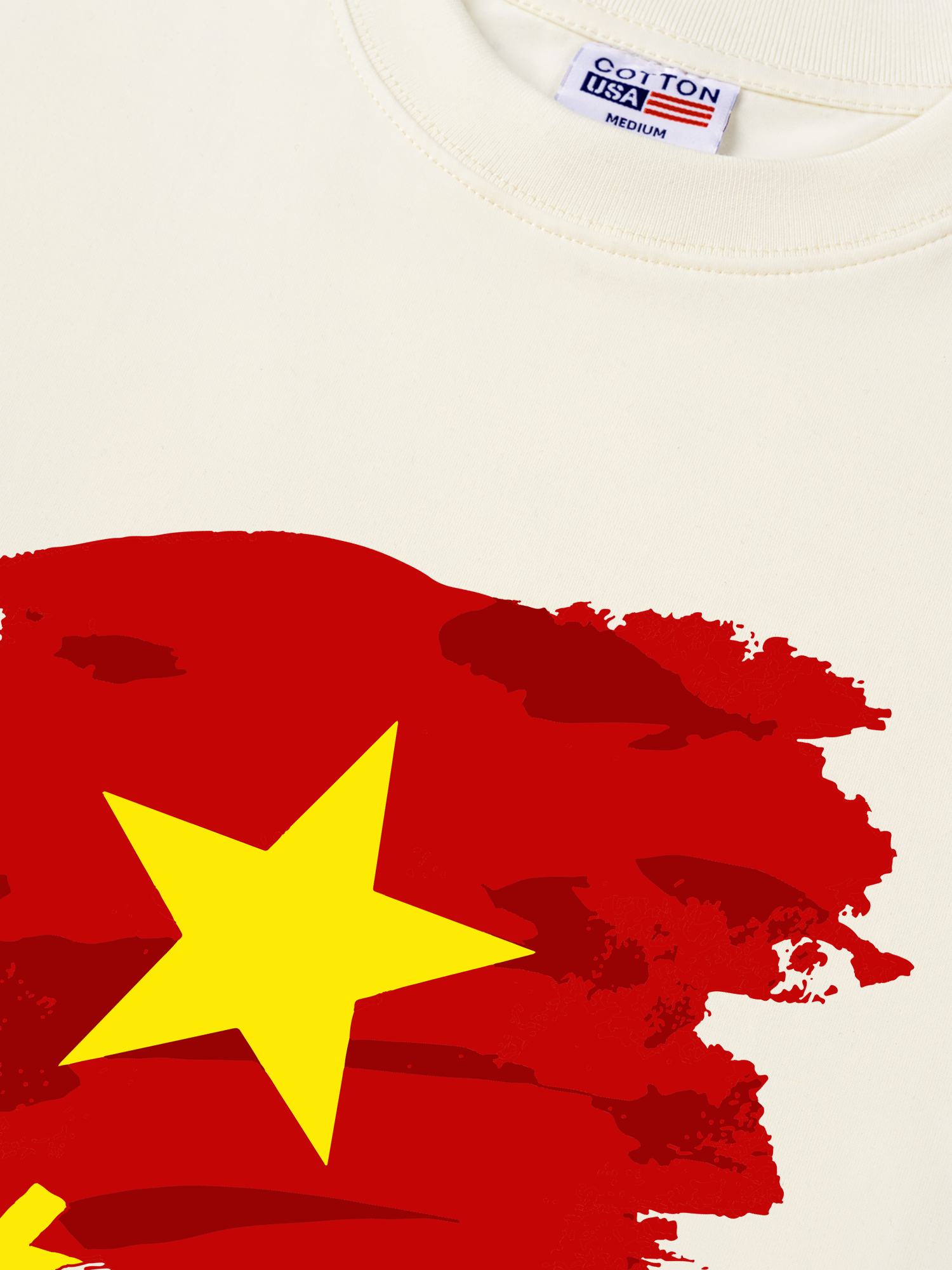 Áo Thun Relaxed Fit Cờ Việt Nam