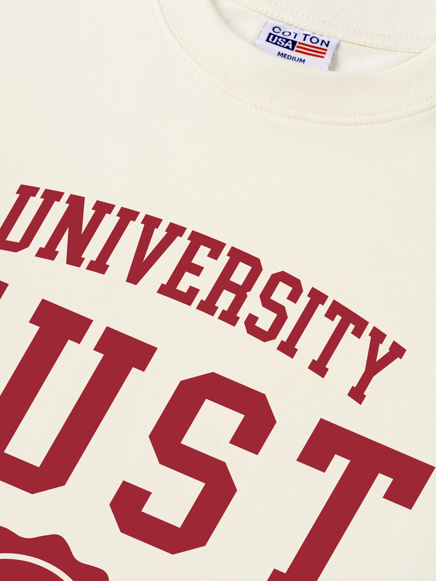 Áo Thun Relaxed Fit HUST University