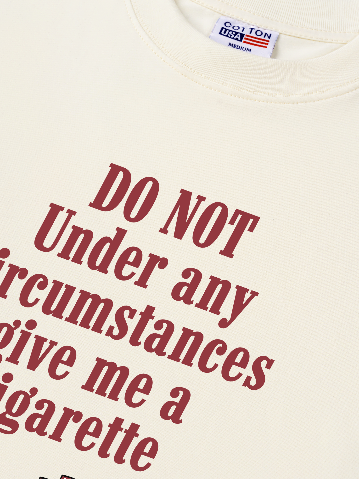 Áo Thun Relaxed Fit Marlboro Do Not Under