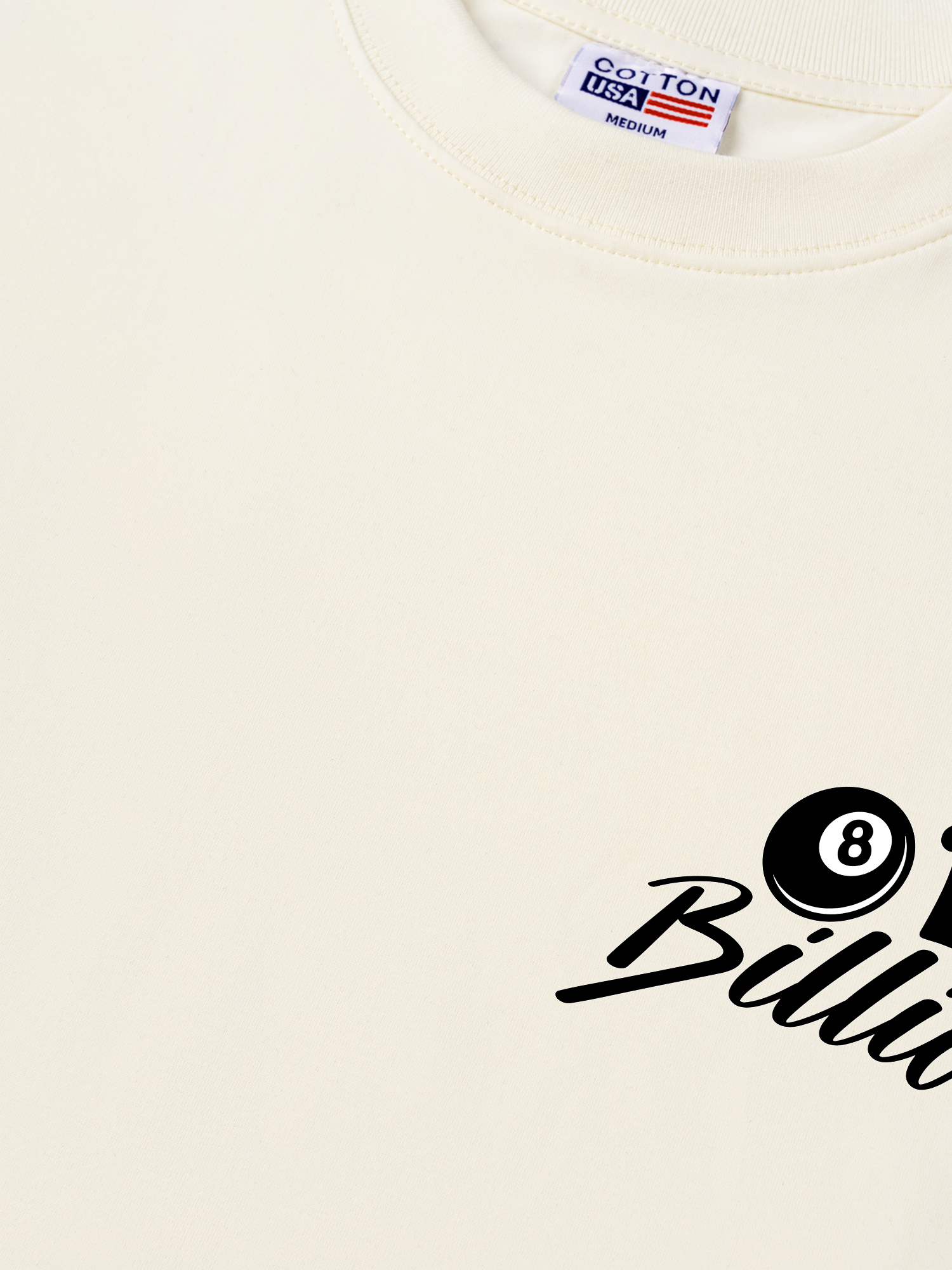 Áo Thun Relaxed Fit Billiards King Black Ball