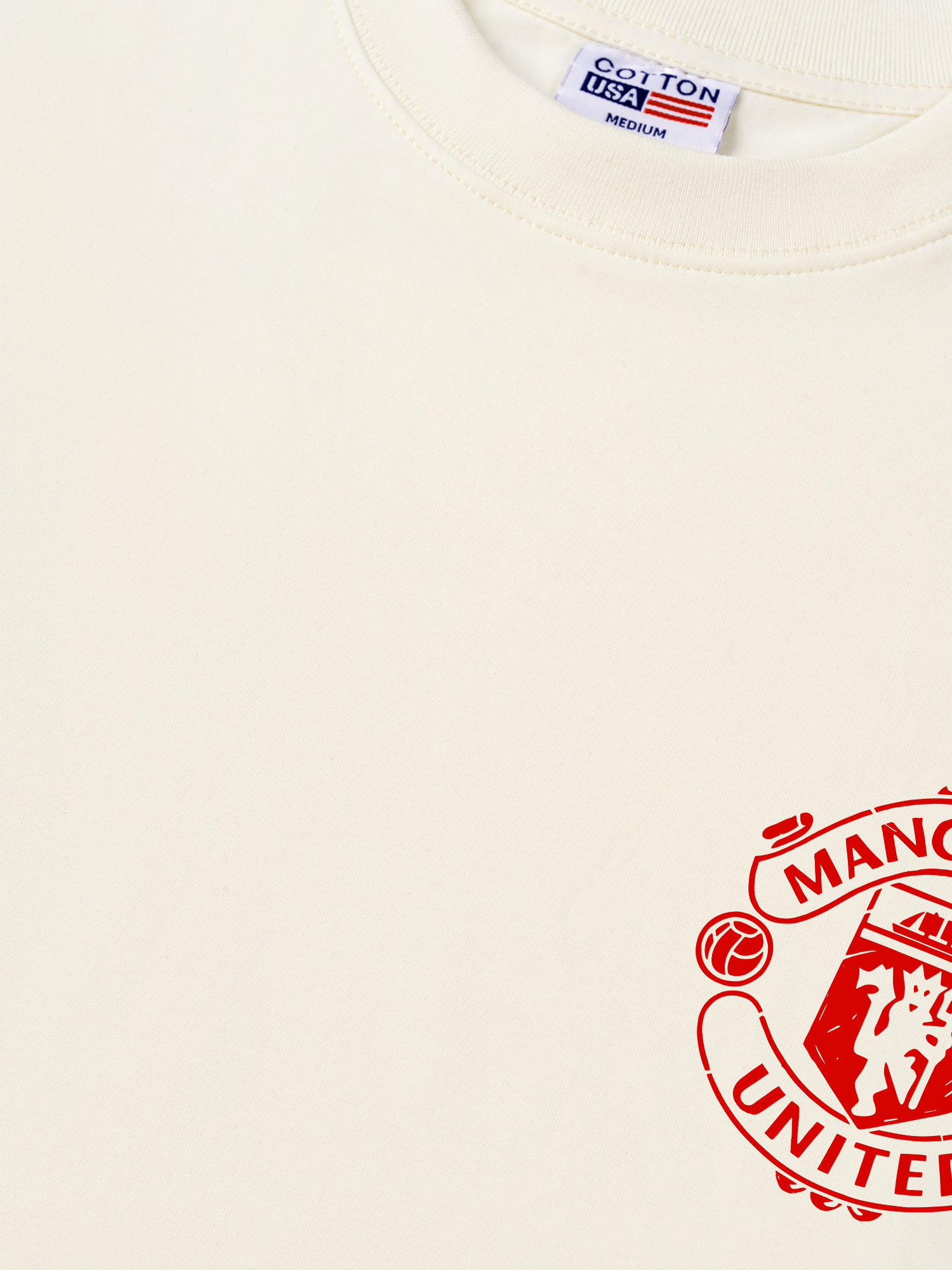 Áo Thun Relaxed Fit Soccer Manchester Wild Style