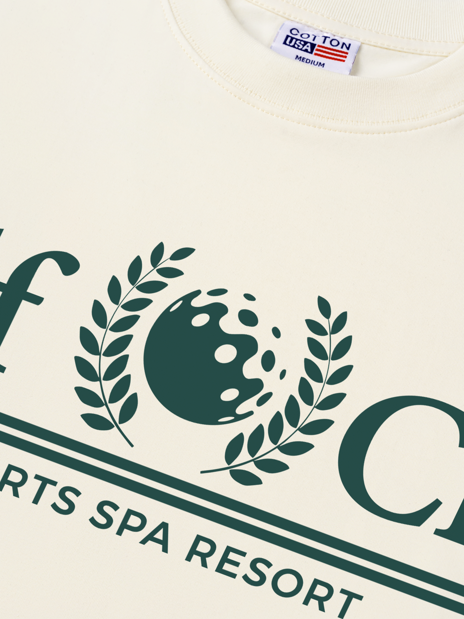 Áo Thun Relaxed Fit Golf Sports Spa Resort