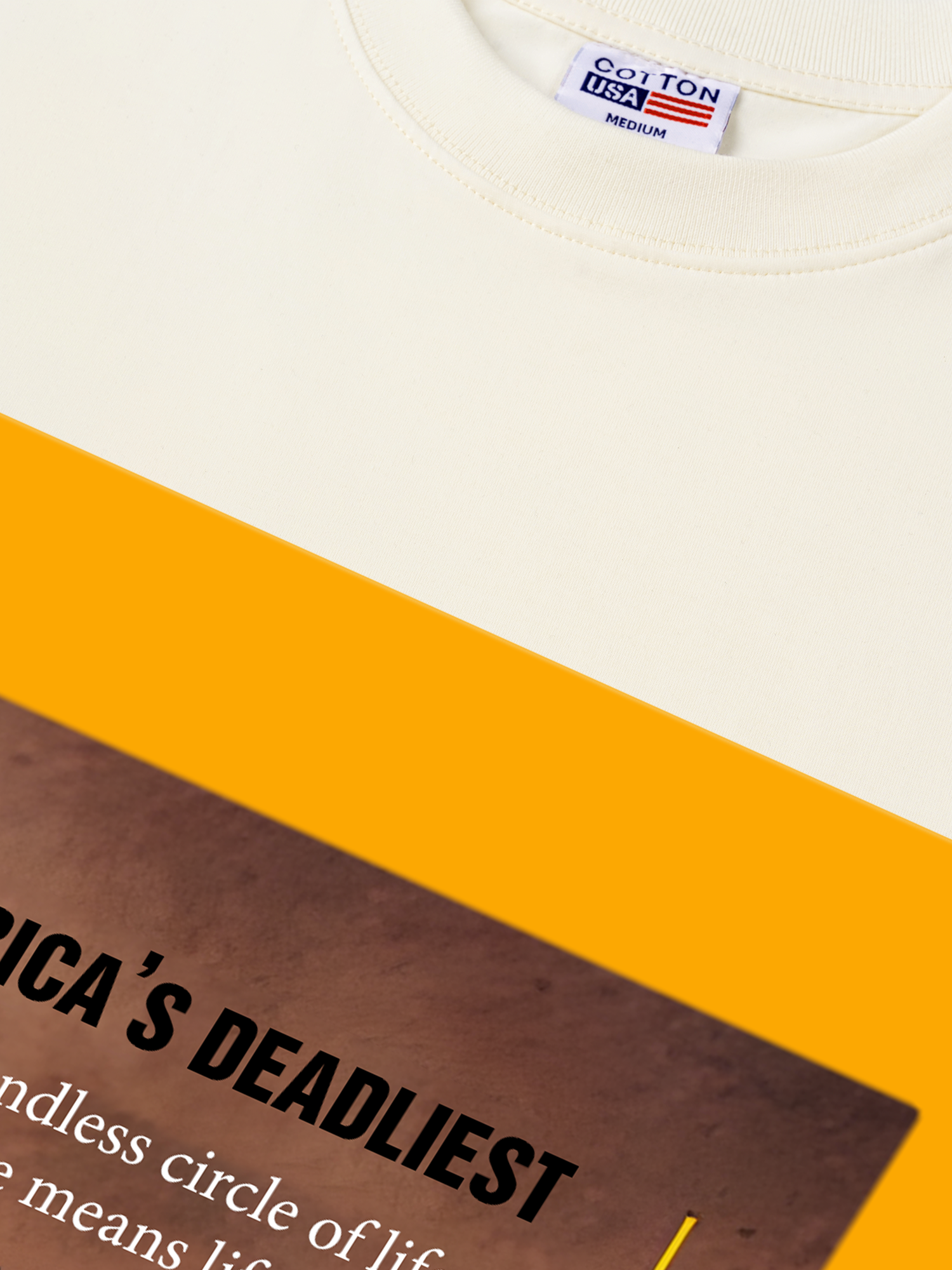 Áo Thun Relaxed Fit Wild Life Africa's Deadliest