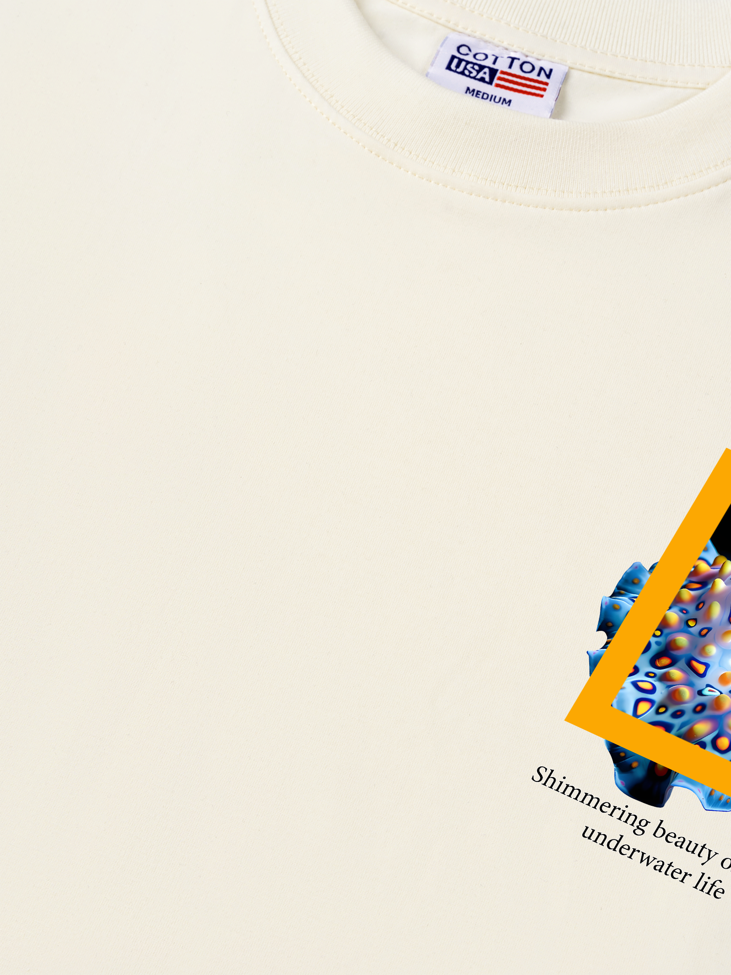 Áo Thun Relaxed Fit Wild Life Underwater Life