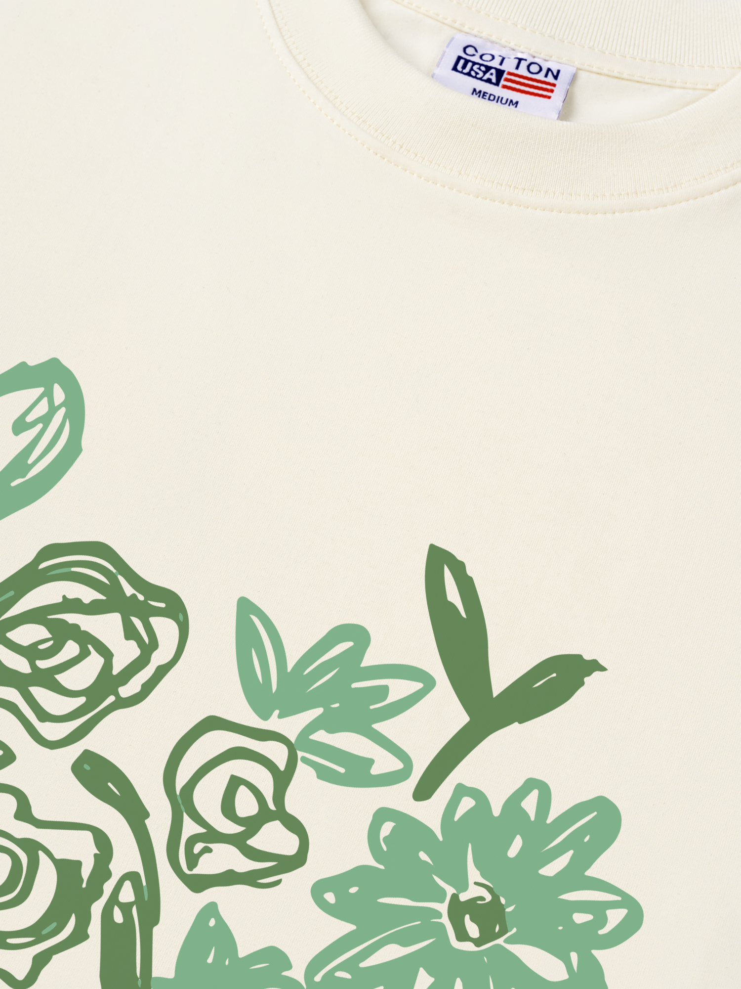 Áo Thun Relaxed Fit Floral Artiste Des Fleurs