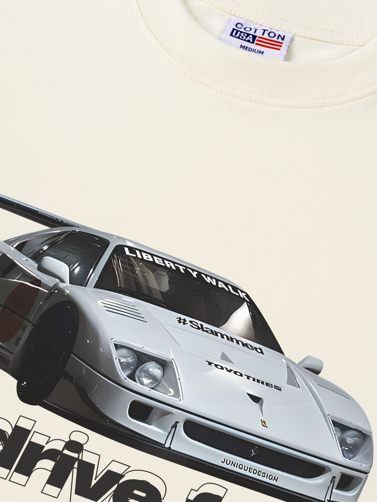 Áo Thun Relaxed Fit Ferrari We Drive Fast