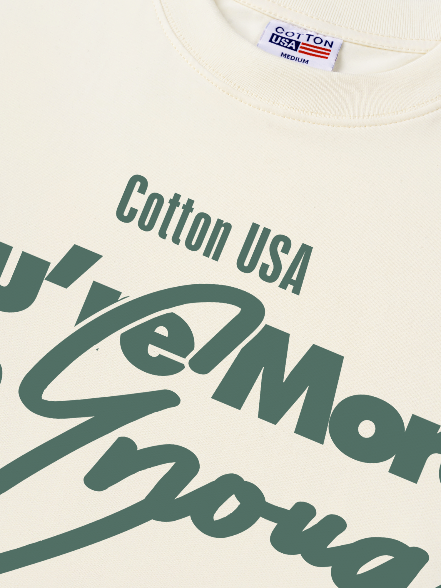 Áo Thun Relaxed Fit USA More Than Enough