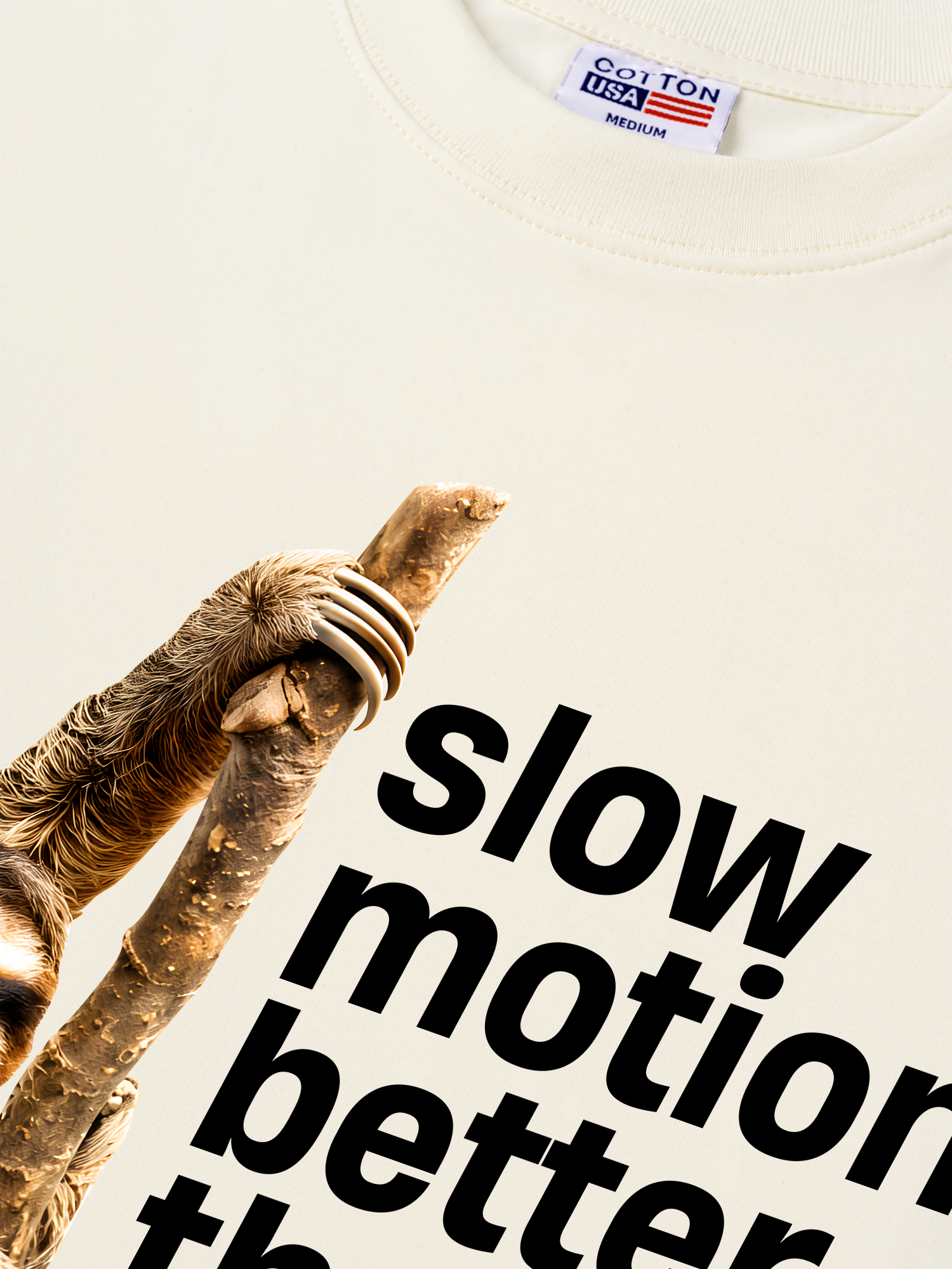 Áo Thun Relaxed Fit Slow Motion