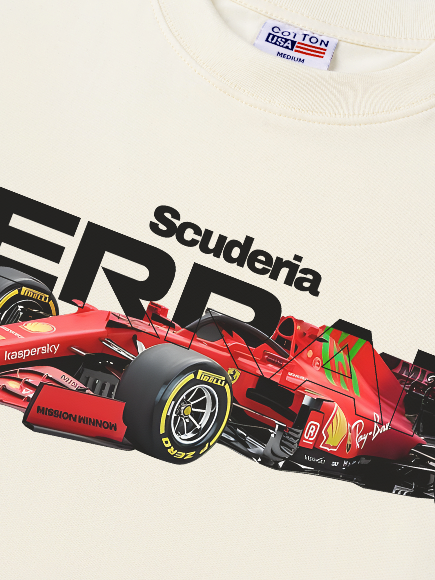 Áo Thun Relaxed Fit Ferrari The Pracing Horse