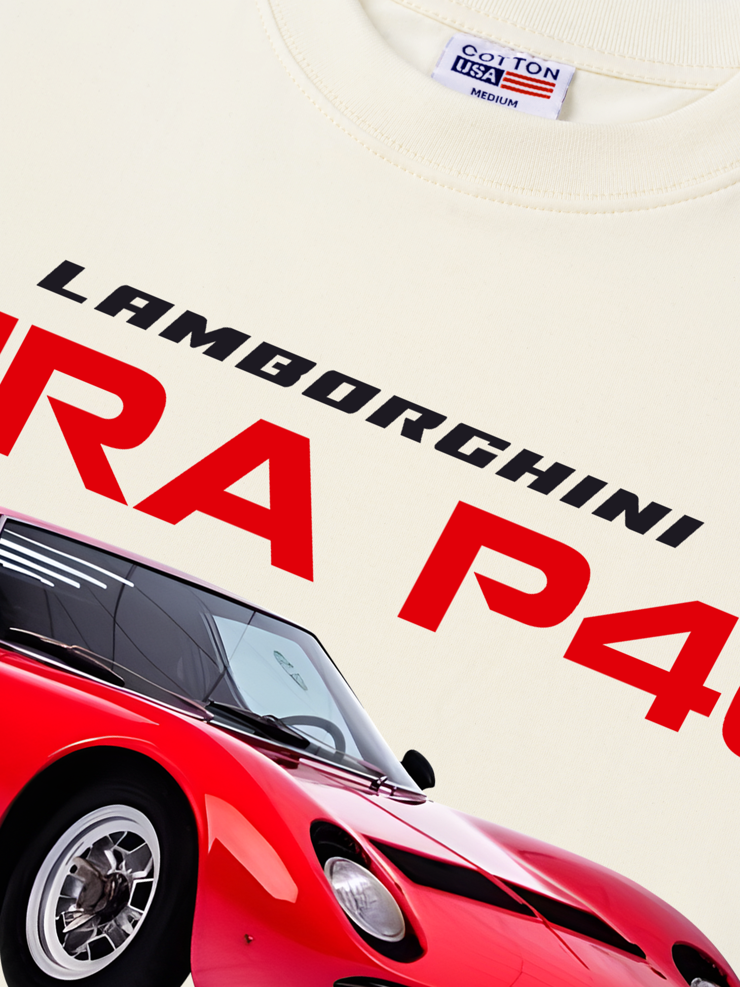 Áo Thun Relaxed Fit Lamborghini Miura P400