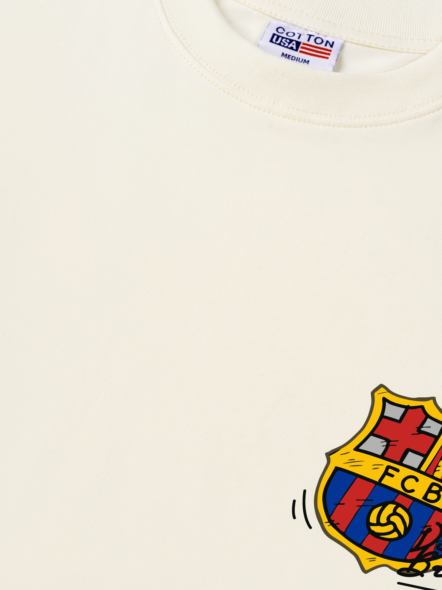 Áo Thun Relaxed Fit Soccer Barca Més Que Un Club