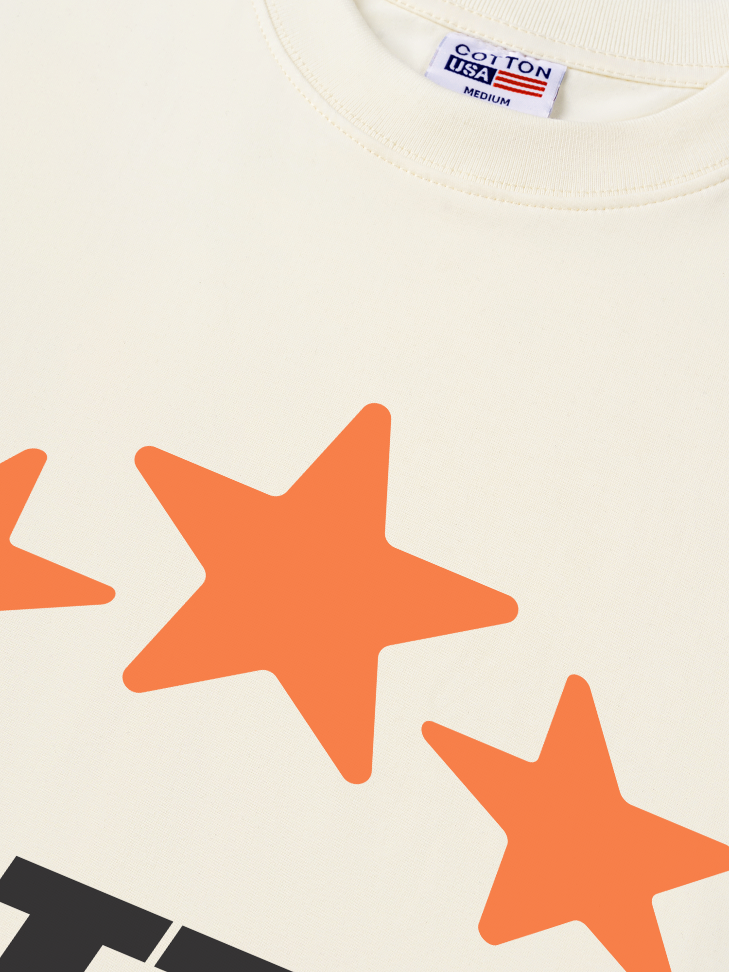 Áo Thun Relaxed Fit USA Fliction Star