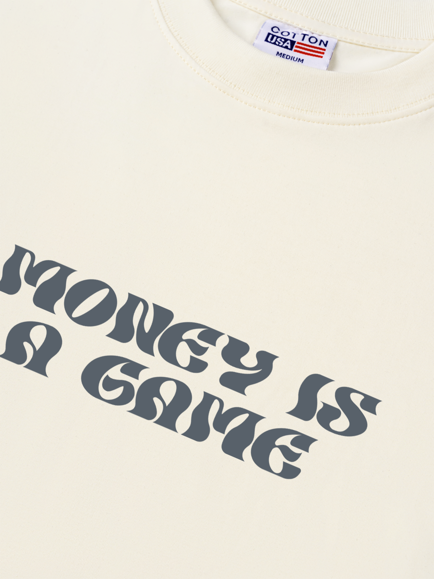 Áo Thun Relaxed Fit Money Is A Game