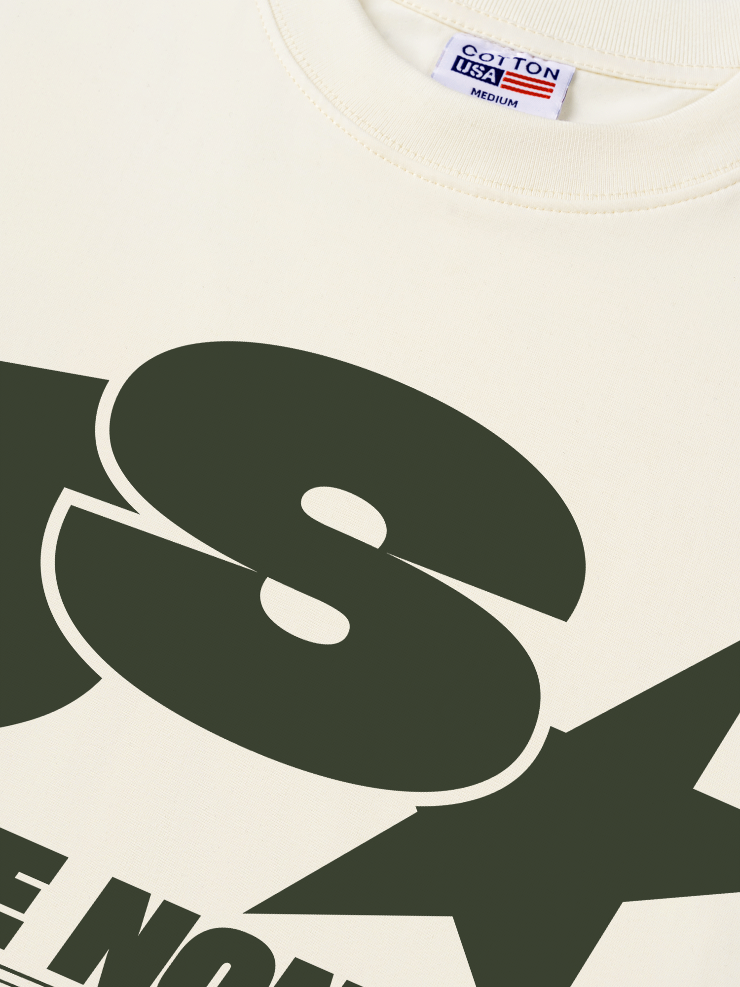 Áo Thun Relaxed Fit USA Hustle Non Stop