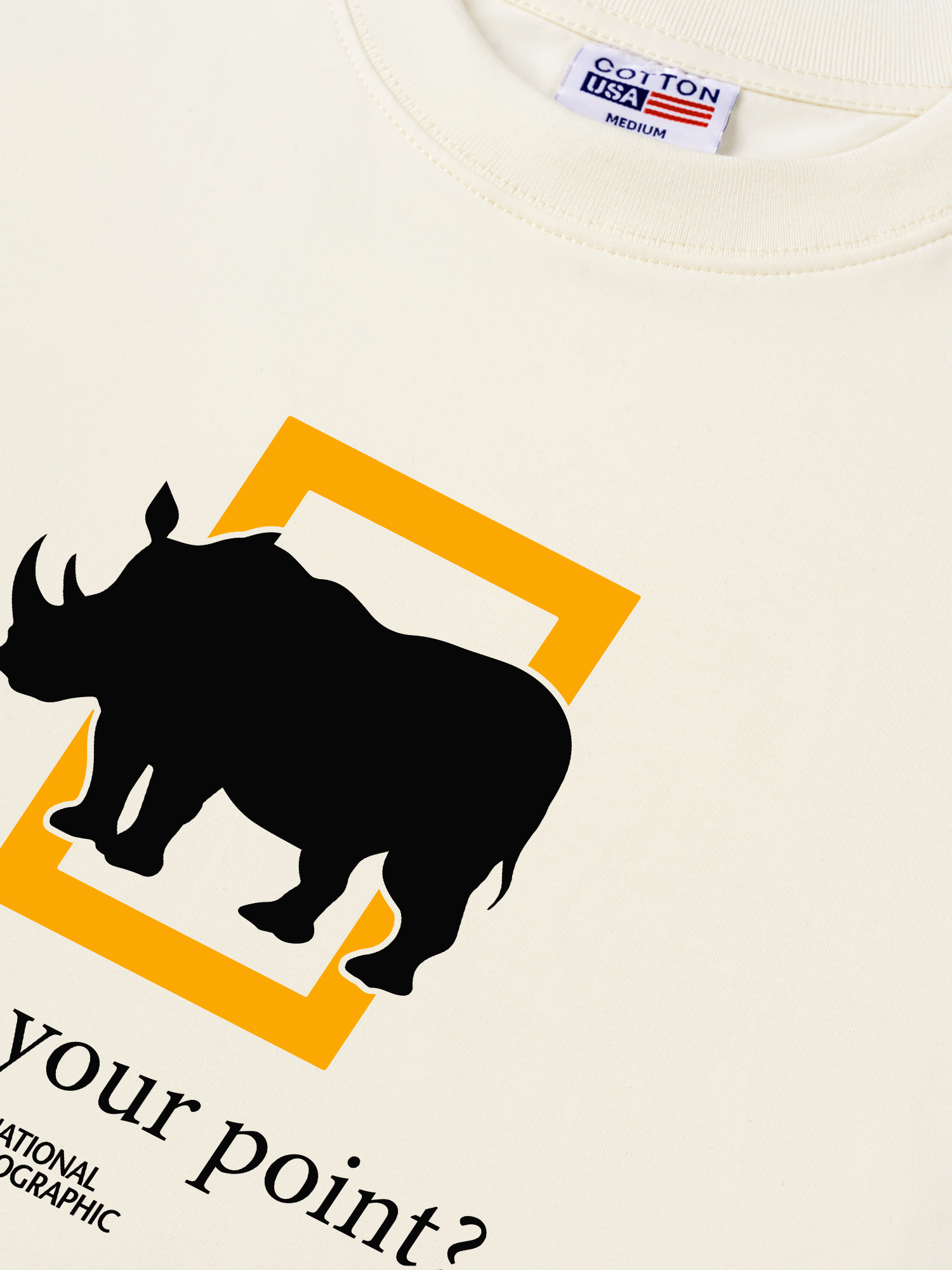 Áo Thun Relaxed Fit Wild Life What's Your Point