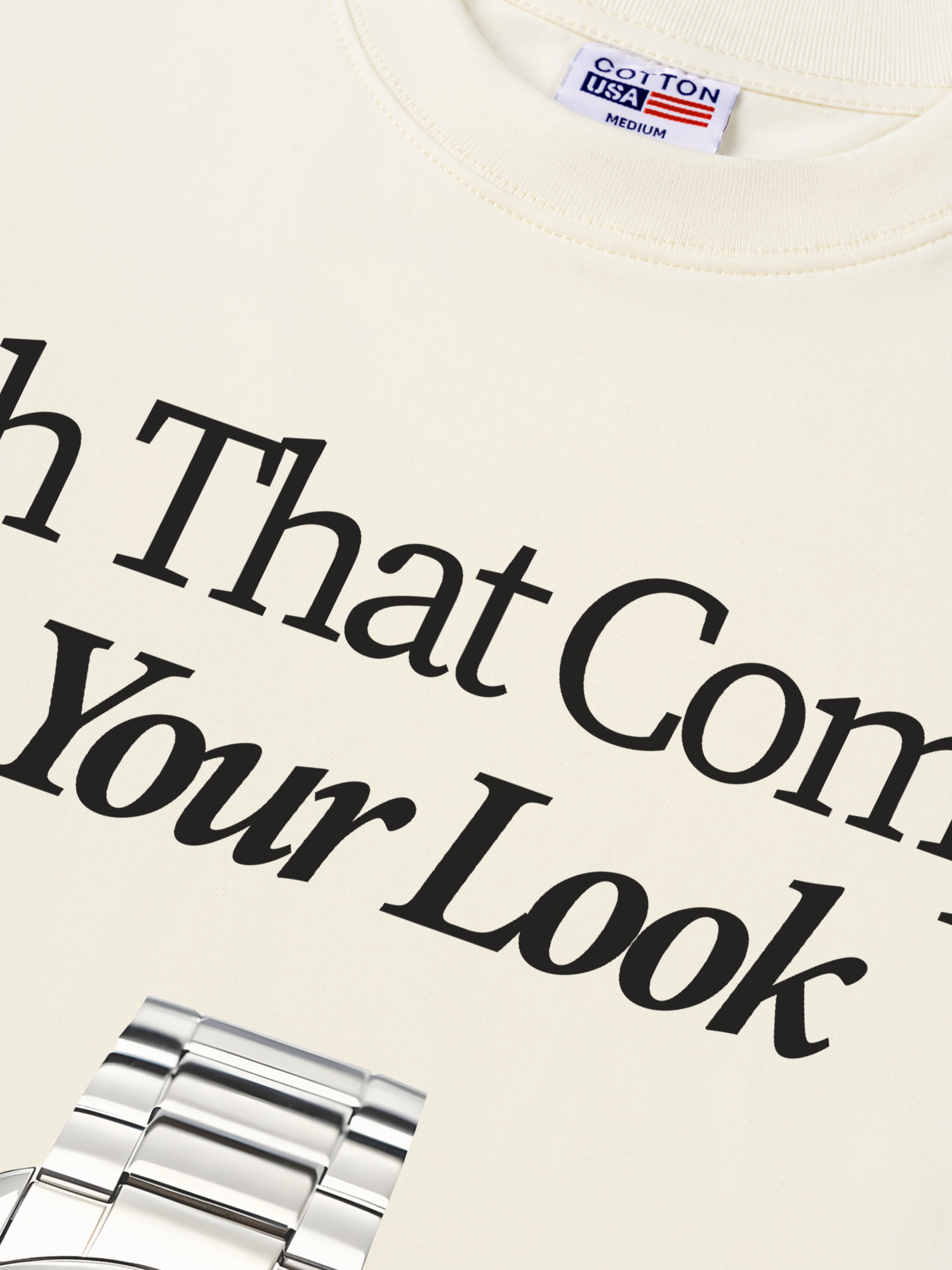 Áo Thun Relaxed Fit Watch That Completes