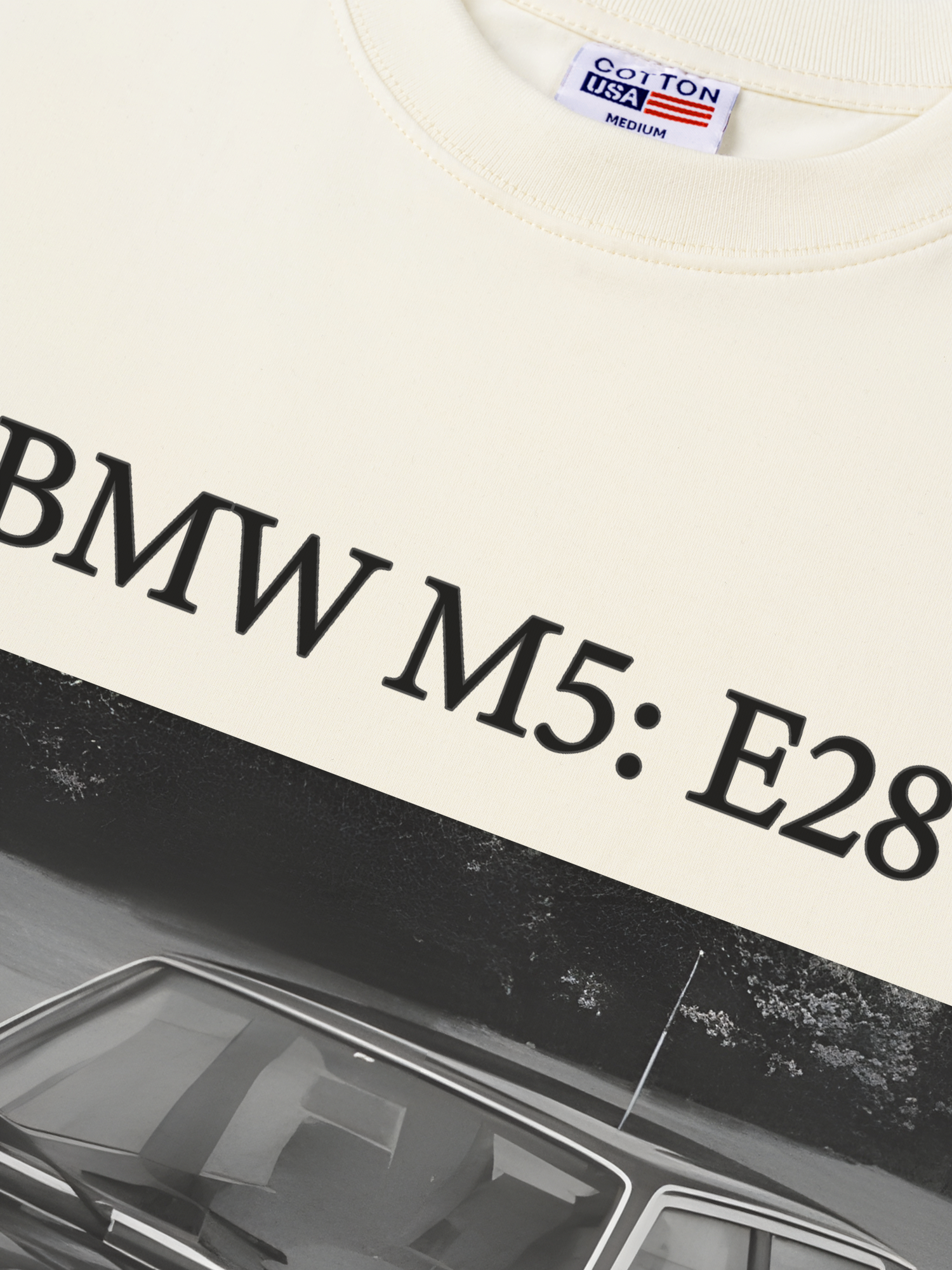 Áo Thun Relaxed Fit BMW M5 E28