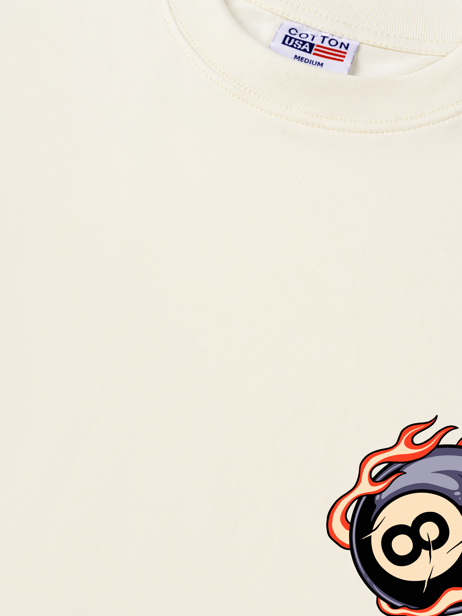 Áo Thun Relaxed Fit Billiards Flame Eight