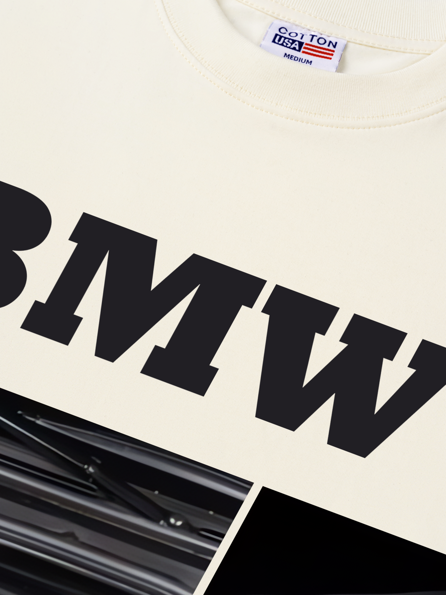 Áo Thun Relaxed Fit BMW M3 GTR Silver