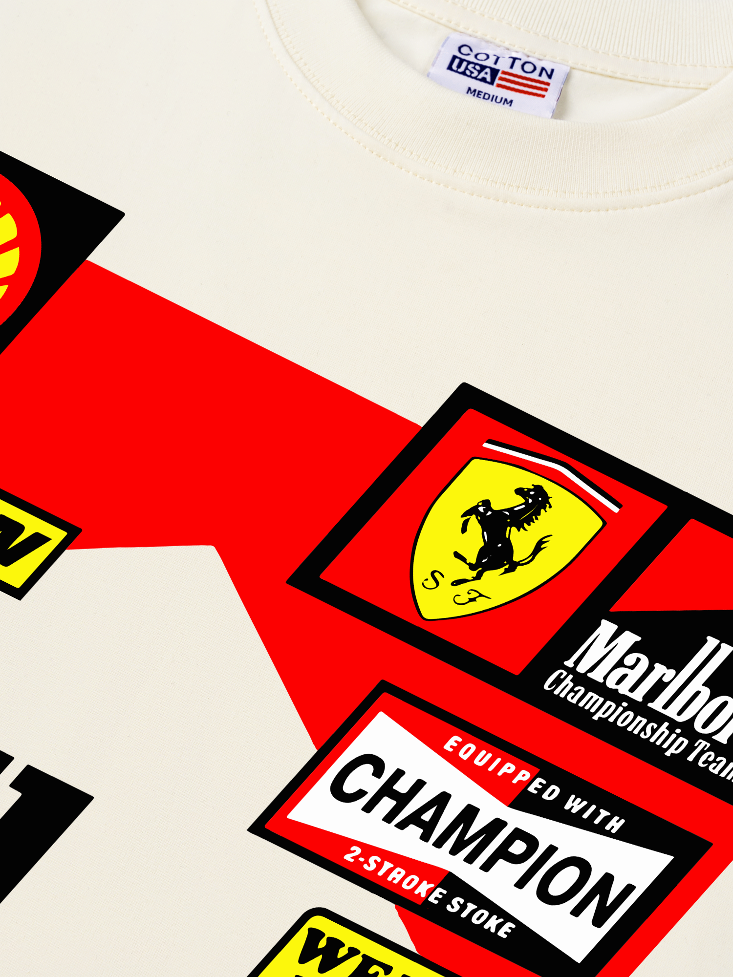 Áo Thun Relaxed Fit Marlboro Race Crew 90s