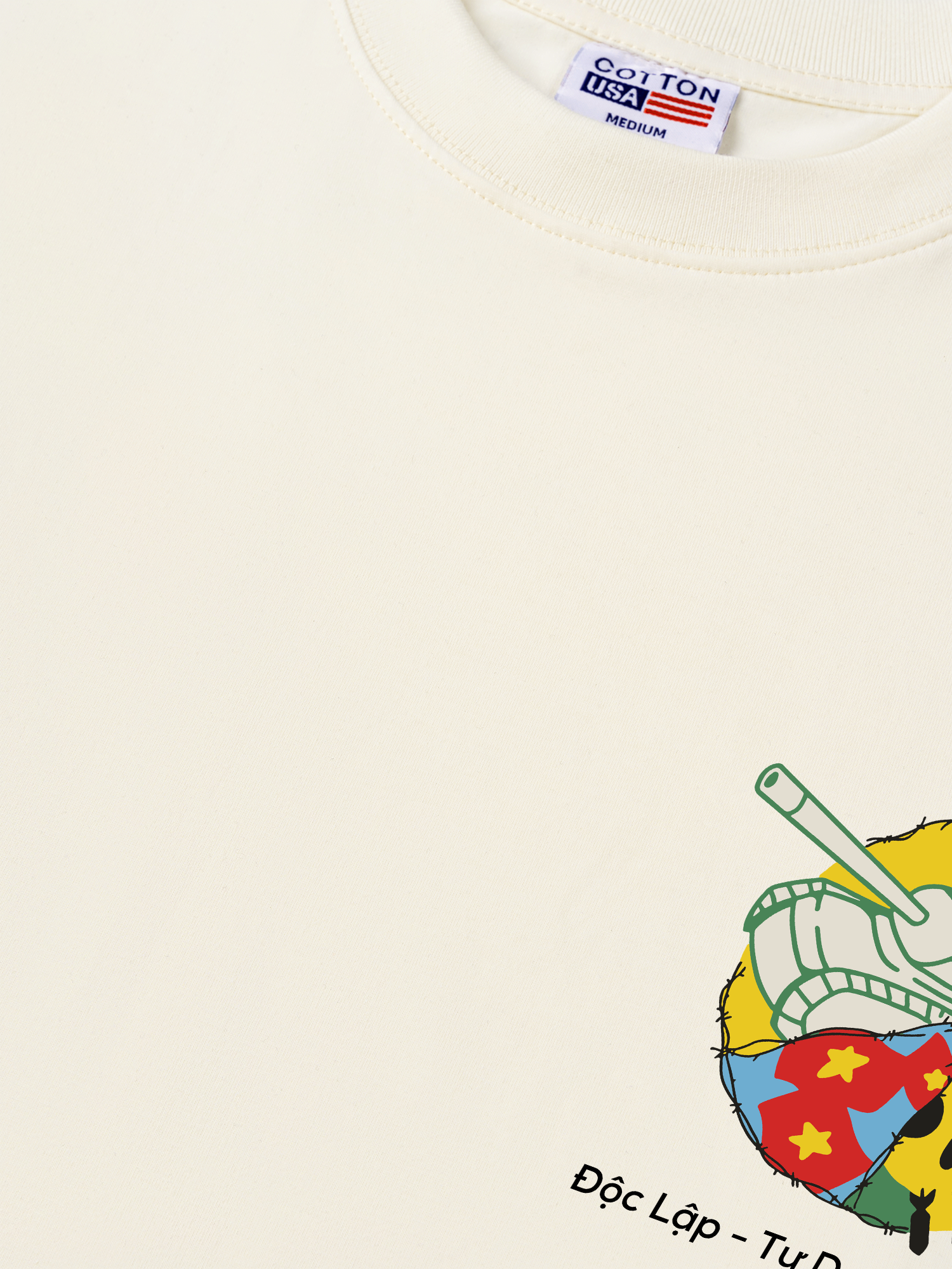 Áo Thun Relaxed Fit Hoà Bình Việt Nam