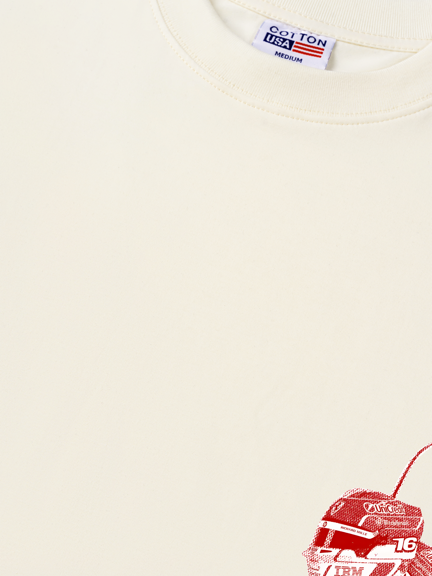 Áo Thun Relaxed Fit Ferrari Red Cherry Scuredia