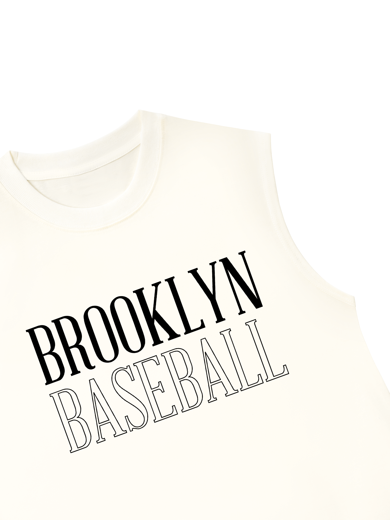 Áo Ba Lỗ Relaxed Fit Baseball Basic Brooklyn