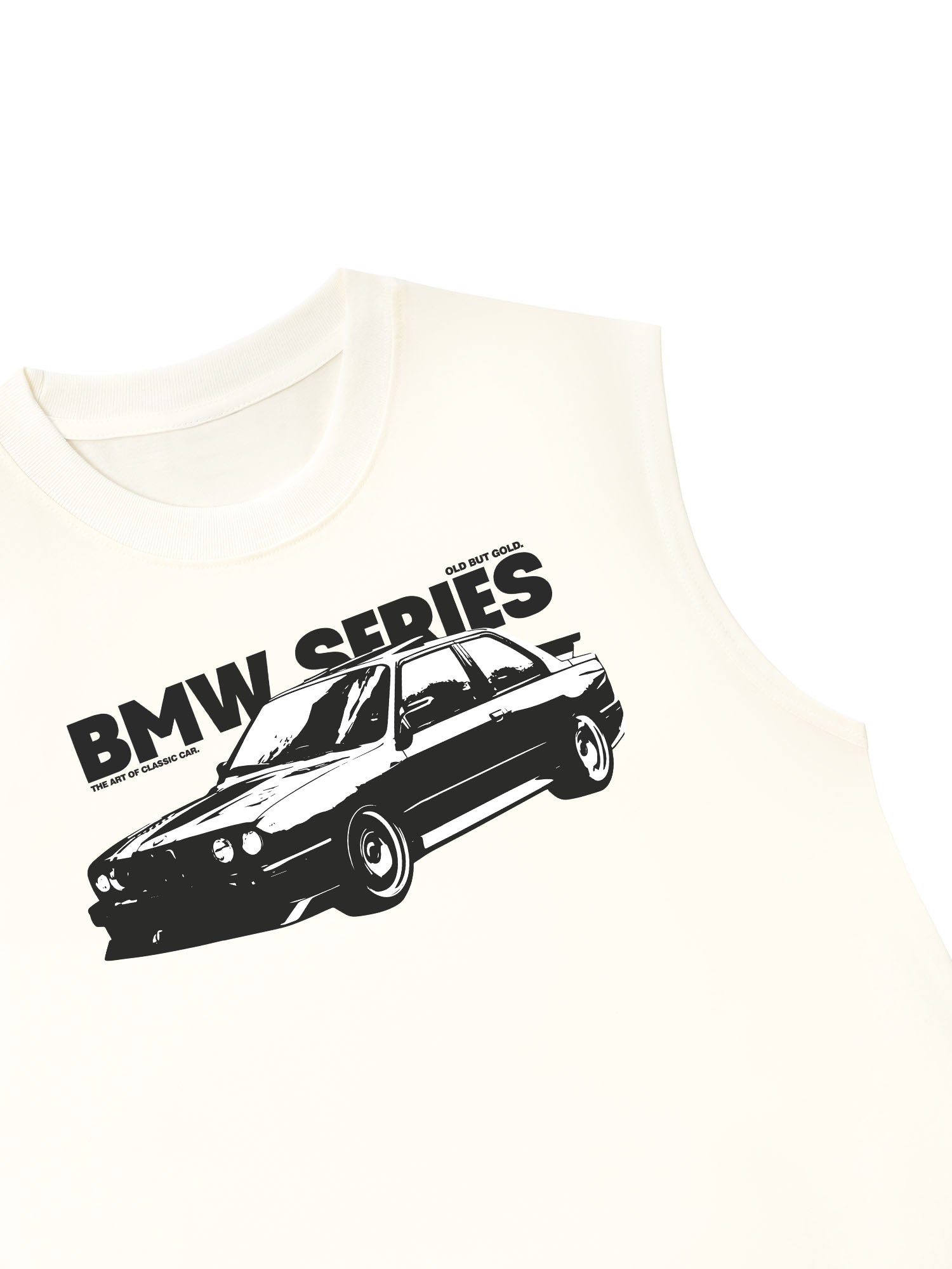 Áo Ba Lỗ Relaxed Fit BMW Series Old But Gold