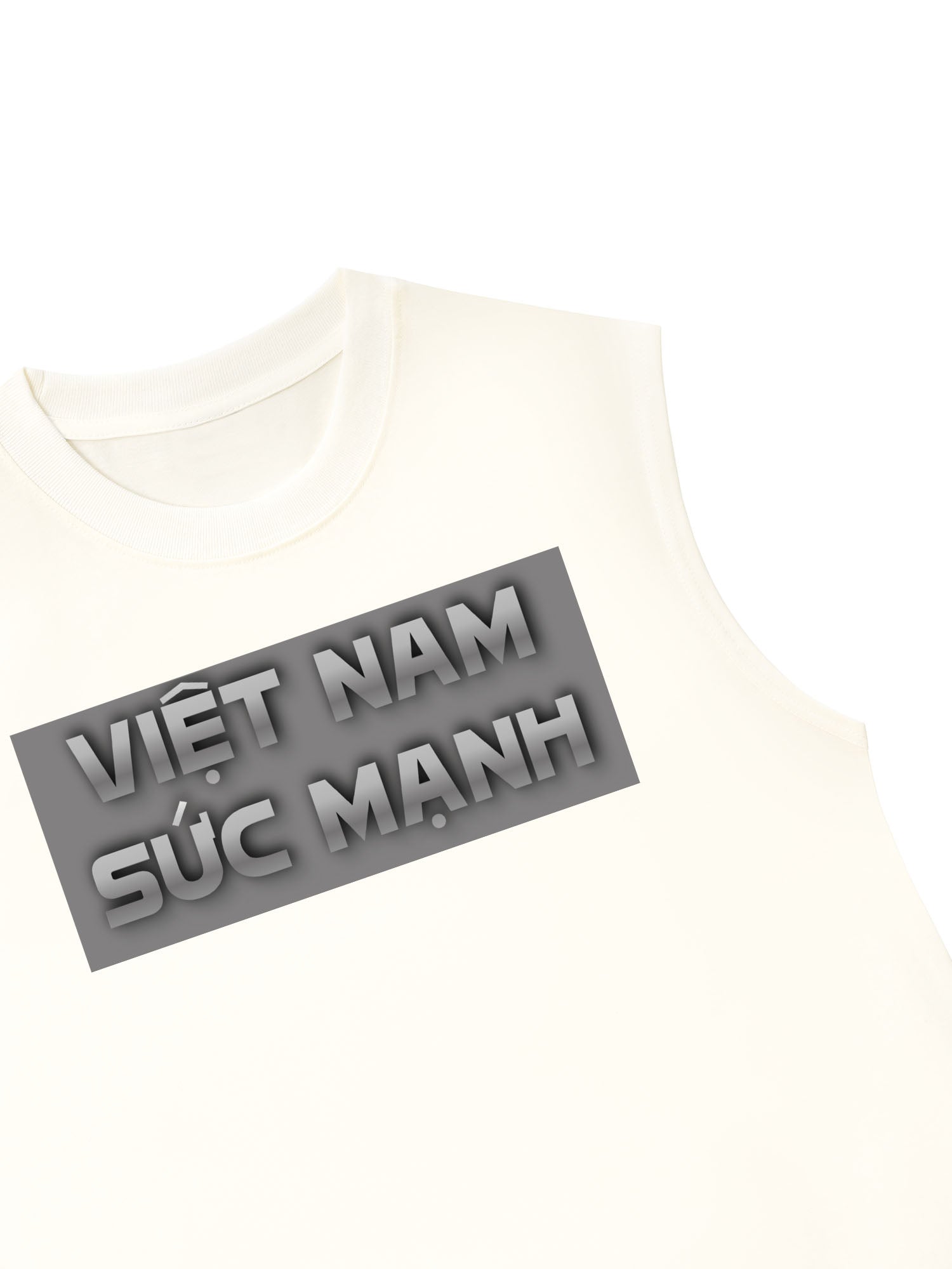 Áo Ba Lỗ Relaxed Fit Việt Nam Sức Mạnh