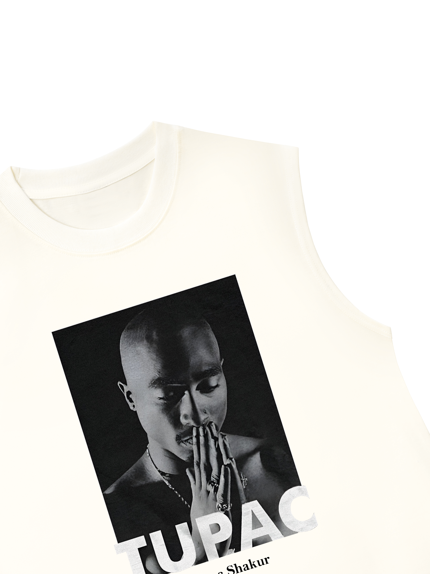 Áo Ba Lỗ Relaxed Fit Rapper Tupac Shakur
