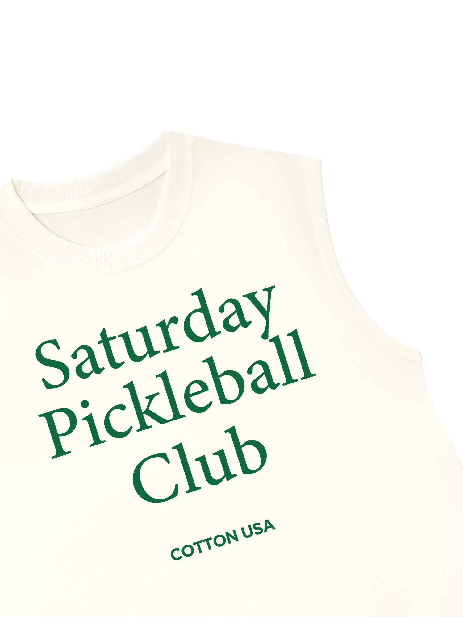 Áo Ba Lỗ Relaxed Fit Saturday Pickleball Club