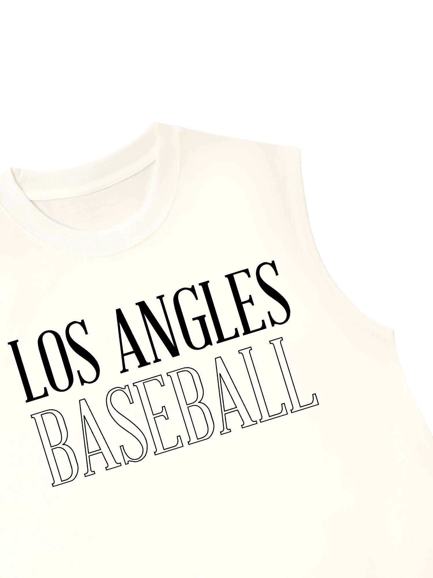 Áo Ba Lỗ Relaxed Fit Baseball Basic Los Angles