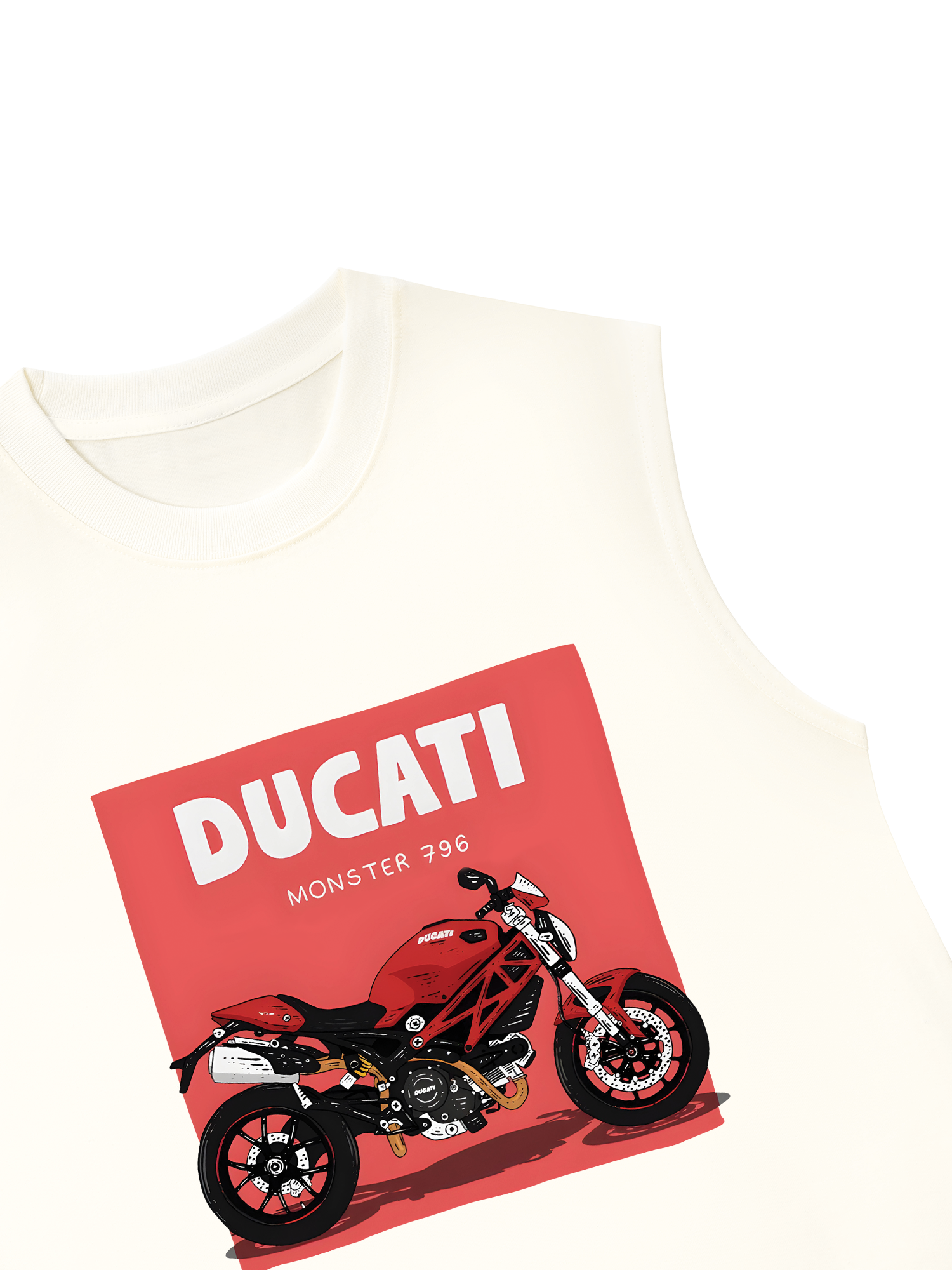 Áo Ba Lỗ Relaxed Fit Ducati Monster 796