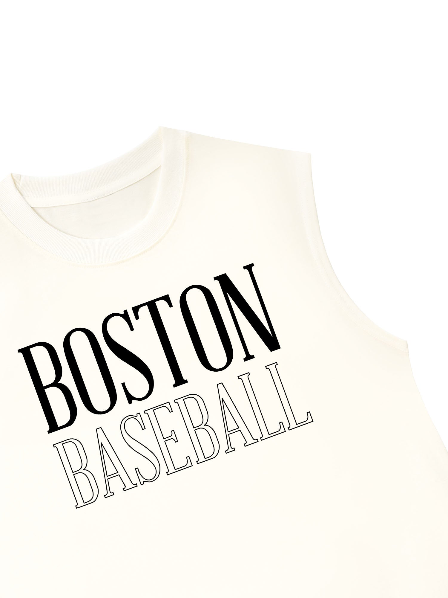 Áo Ba Lỗ Relaxed Fit Baseball Basic Boston