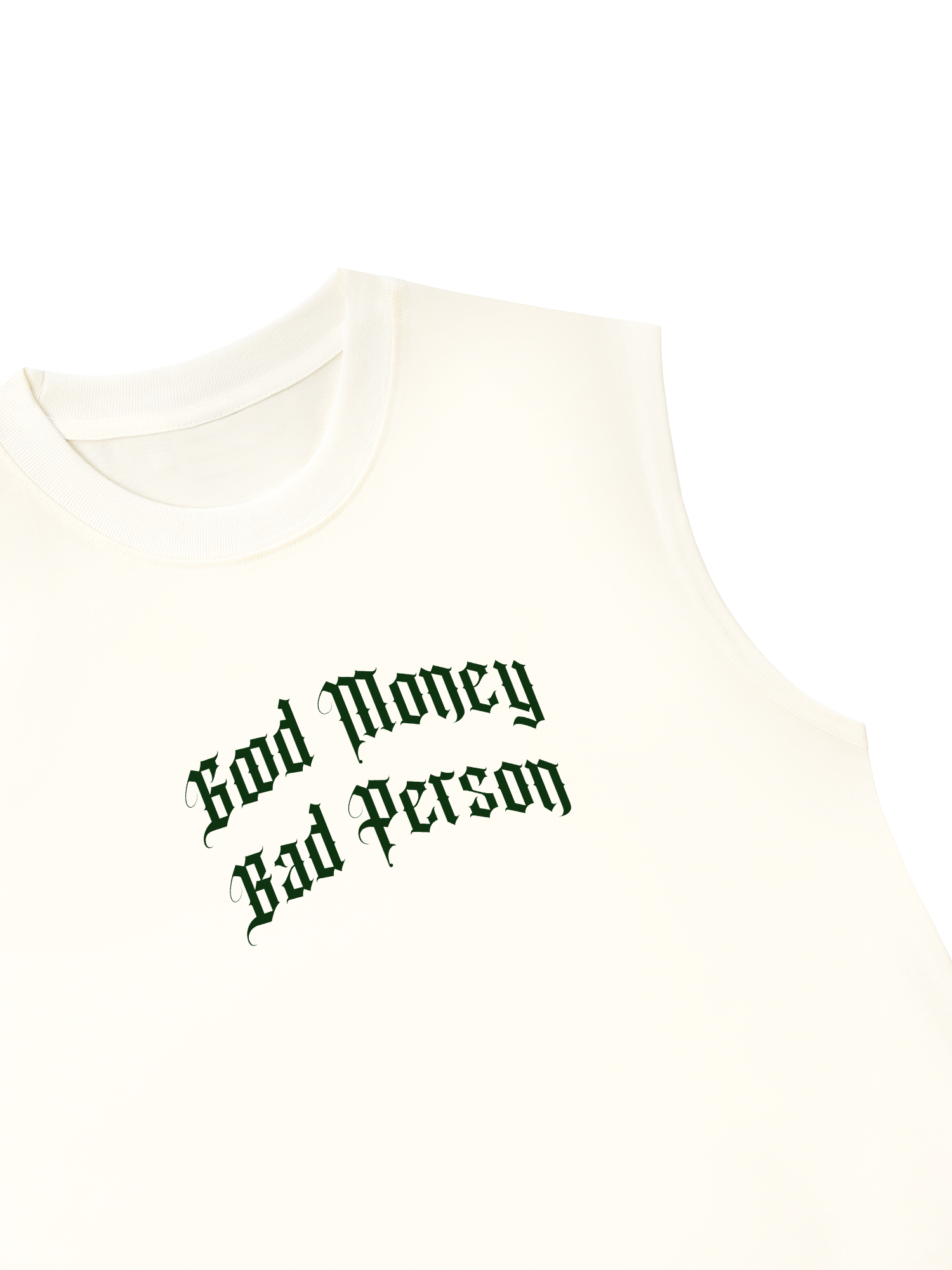 Áo Ba Lỗ Relaxed Fit Money Bad Person